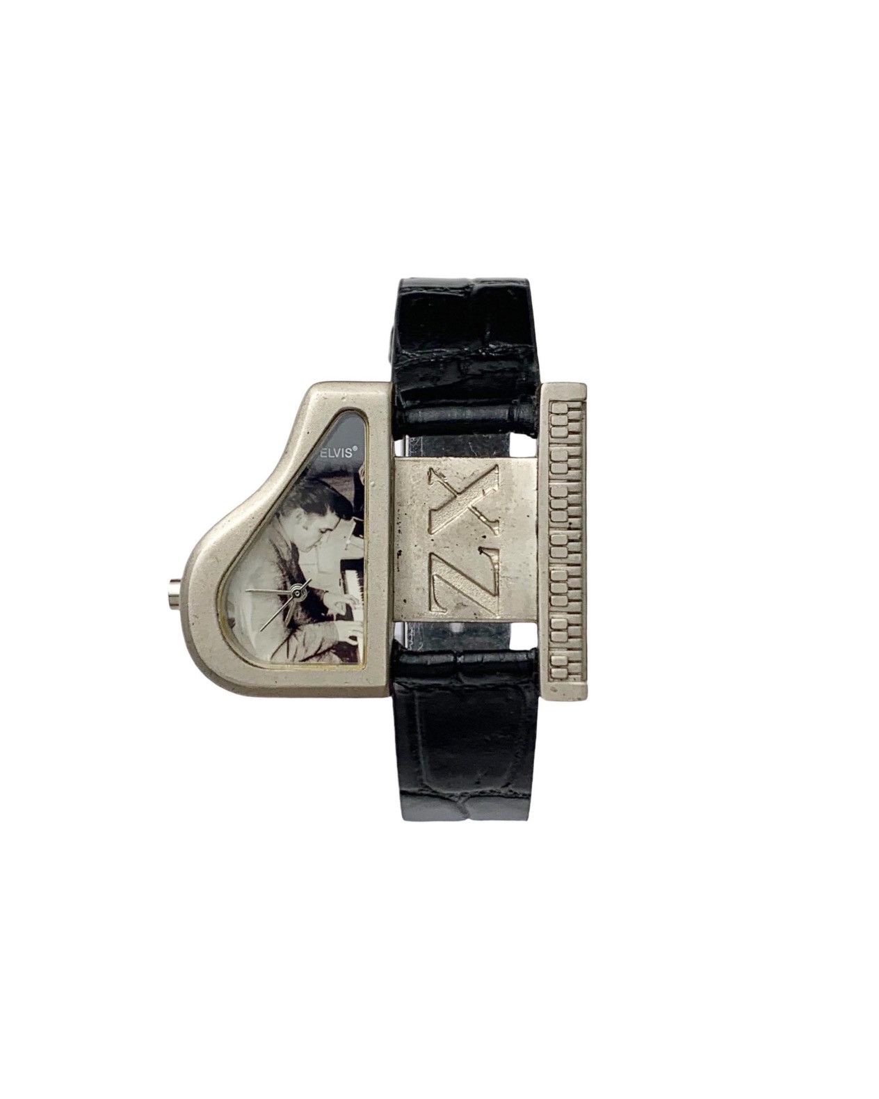 Vintage 1996 ELVIS PRESLEY WATCH BY ALFRED WERTHEIMER CINERGY NYC Size ONE SIZE - 2 Thumbnail