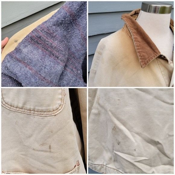 Wrangler Vintage 90s y2k Wrangler Blanket Lined Distressed Thrashed T Size US XXL / EU 58 / 5 - 5 Thumbnail