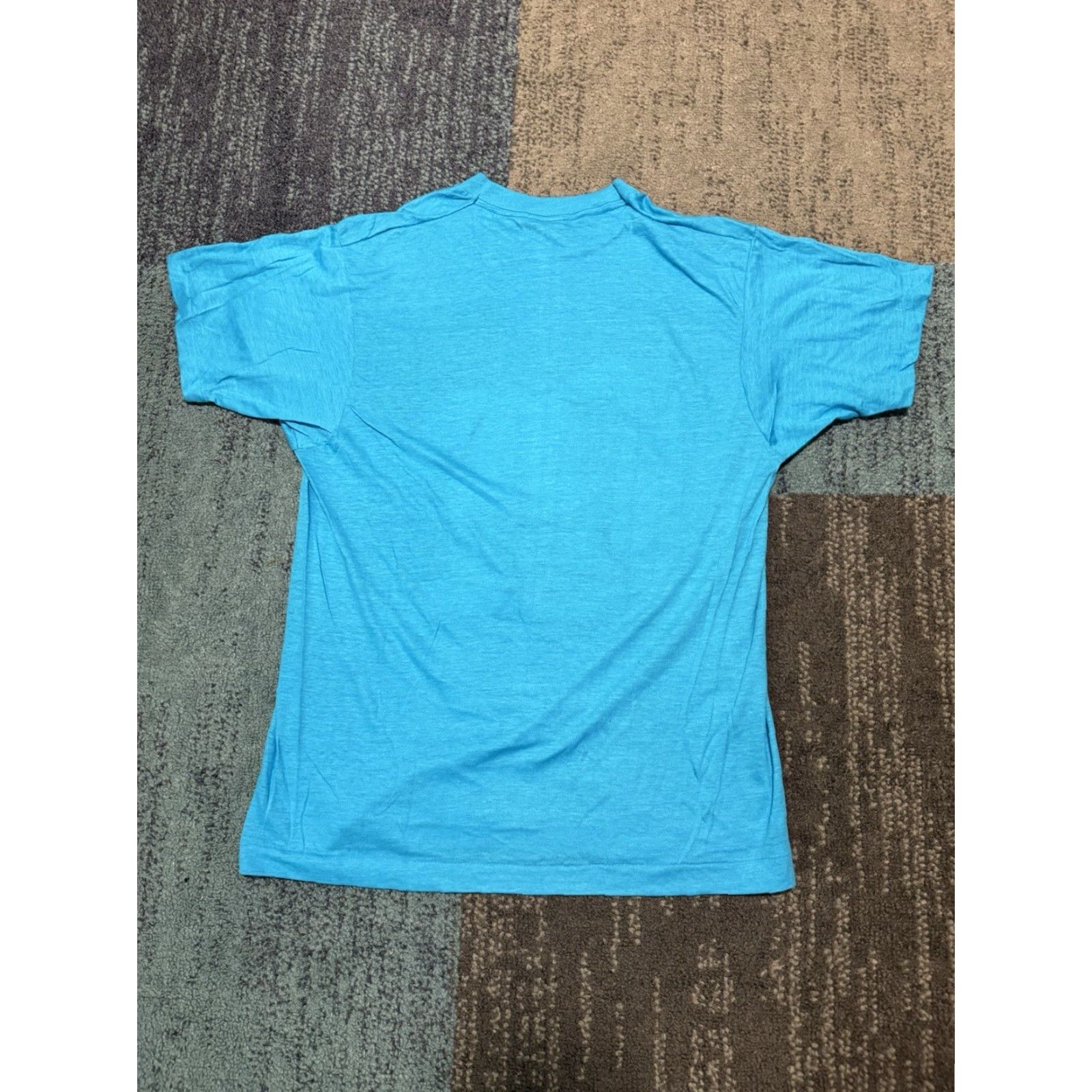 Vintage VINTAGE Screen Stars Beach Bunny Surfer Blue Single Stitch Shirt L USA Mens Graphic Tee Size US L / EU 52-54 / 3 - 7 Thumbnail