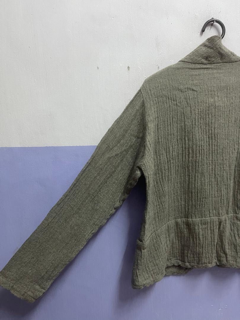 Issey Miyake Issey Miyake by Plantation Wave Style Button Up Shirt Size M / US 6-8 / IT 42-44 - 14 Thumbnail