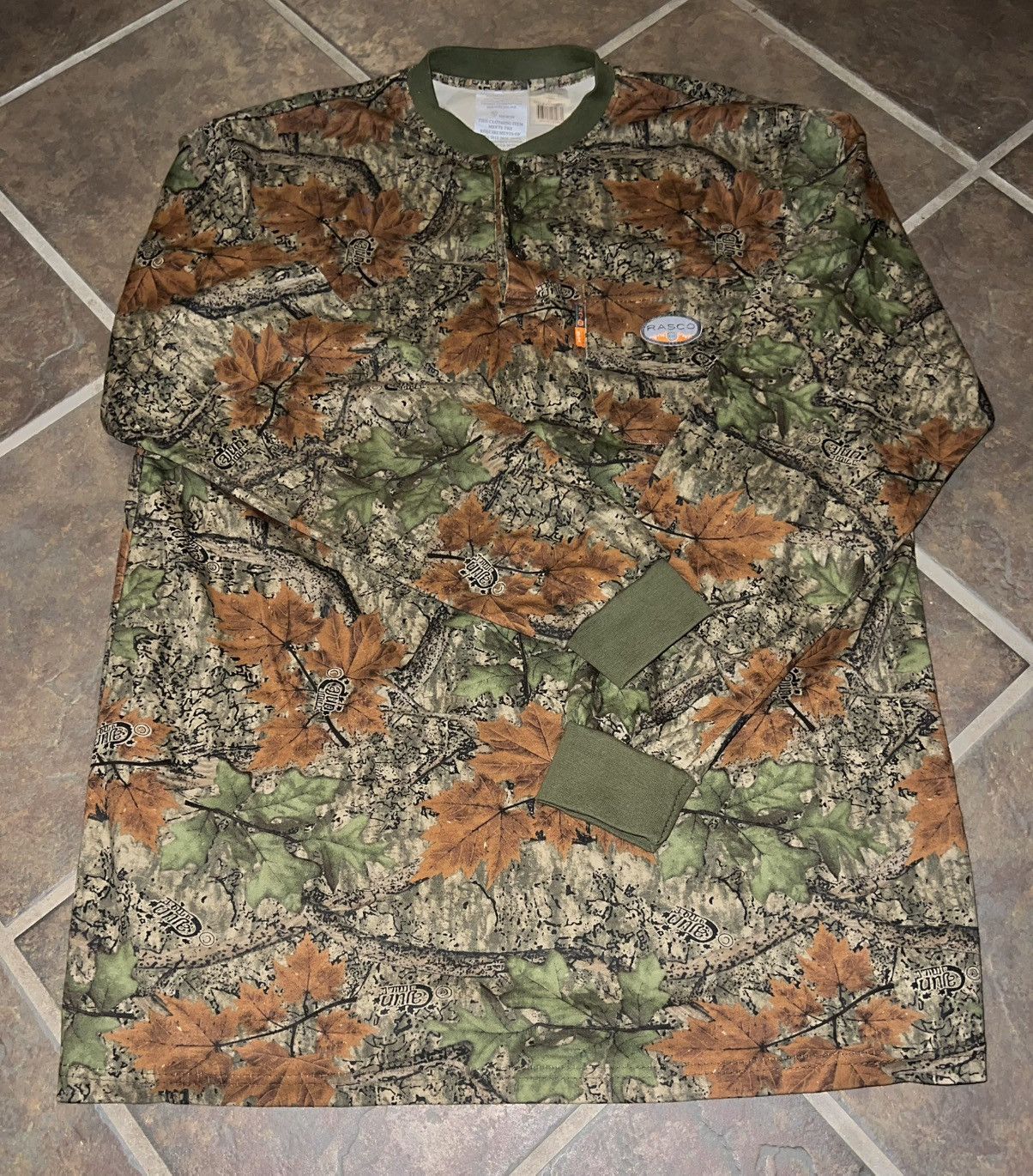 Other RASCO CAMO HENLEY (FR) Size US L / EU 52-54 / 3 - 5 Thumbnail