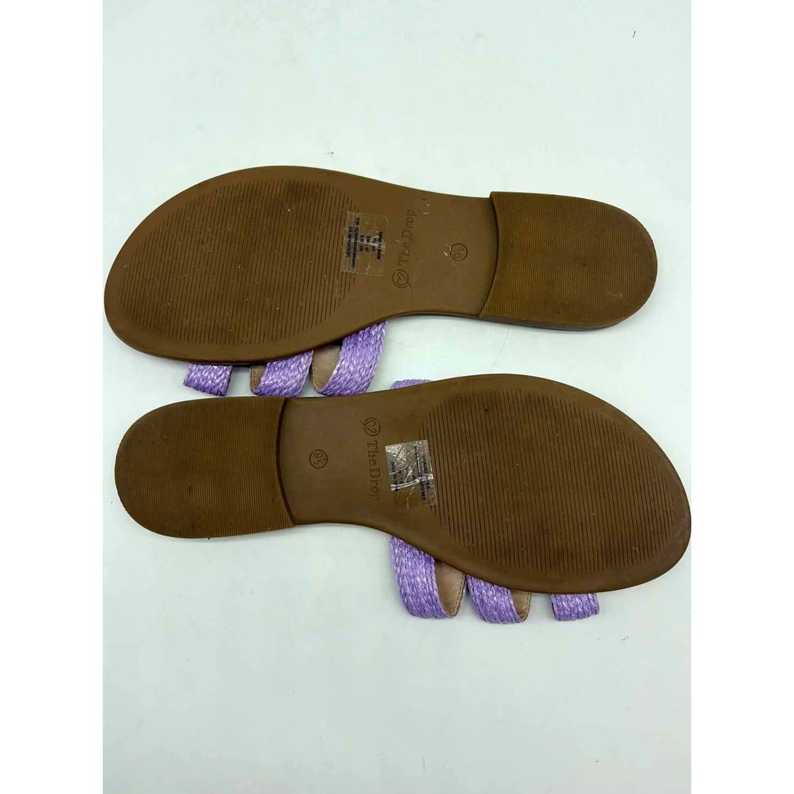 Vintage The Drop Slide Sandals Size 9.5 Purple Pre-Owned Size US 10 / IT 40 - 6 Thumbnail