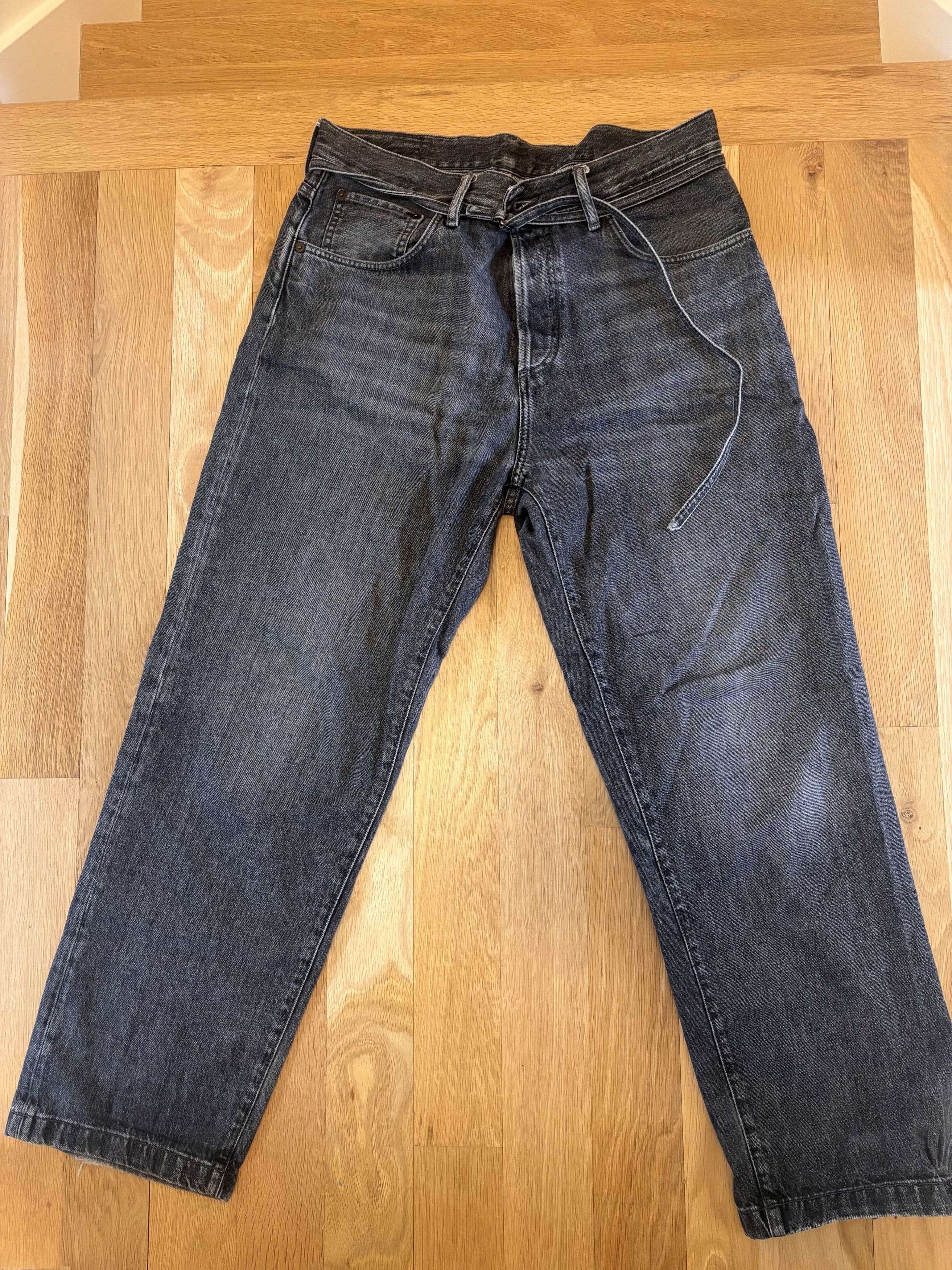 Acne Studios Acne Studios 2021M Rocky Road Beige Loose Bootcut