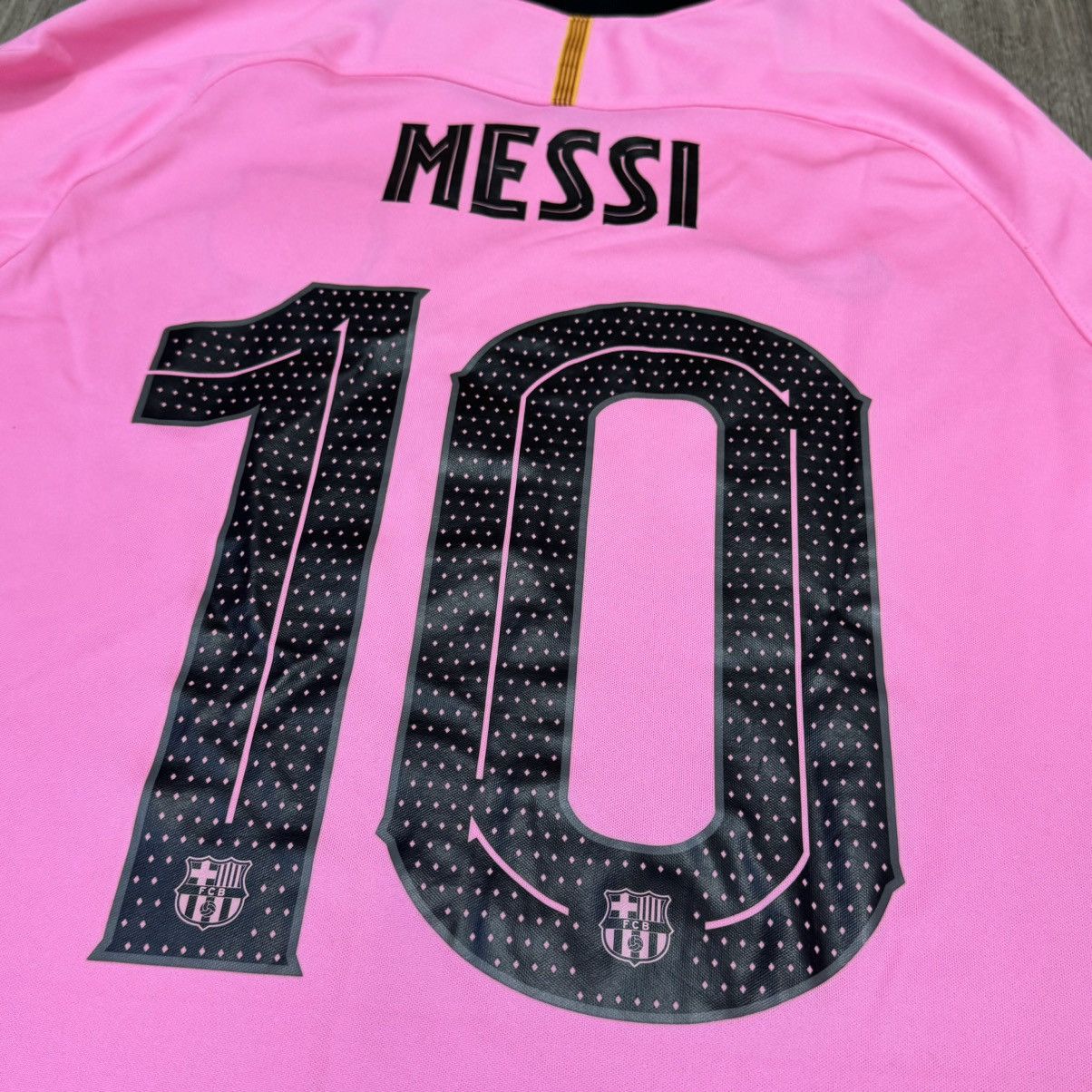 Nike Barcelona 20/21 C/L third away shirt #10 Messi Size US M / EU 48-50 / 2 - 4 Thumbnail