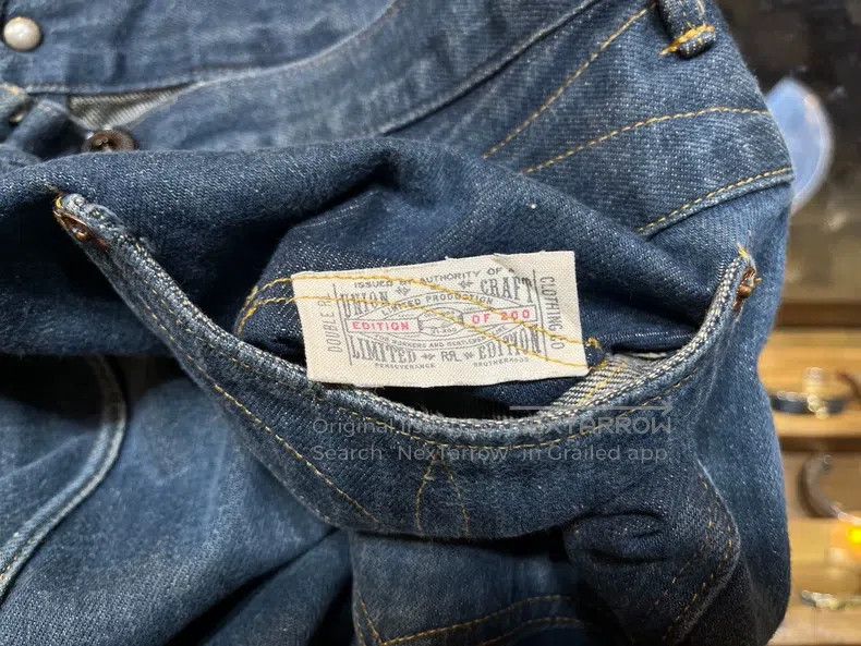RRL Ralph Lauren RRL Ralph Lauren Rare and out of print old jeans with smil Size US 32 / EU 48 - 9 Thumbnail