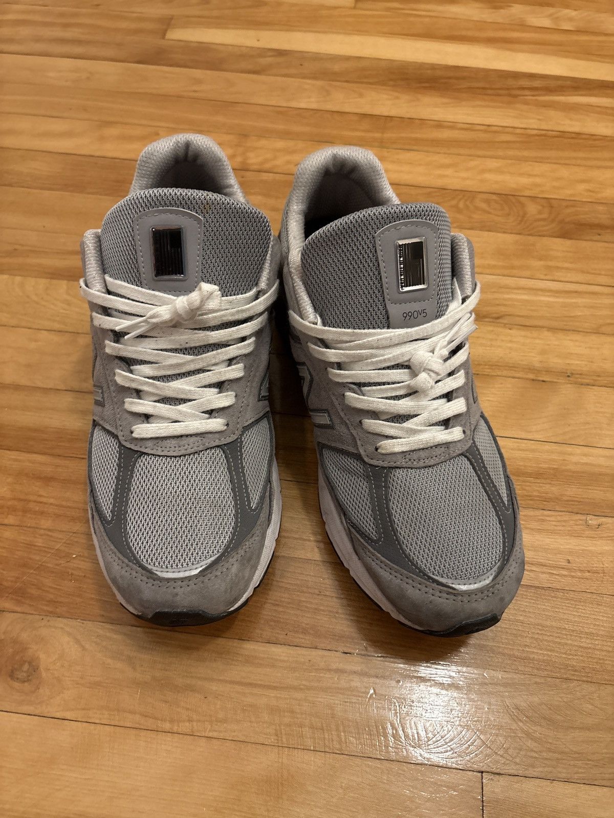 New Balance New Balance 990v5 Grey Size US 12 / EU 45 - 3 Thumbnail