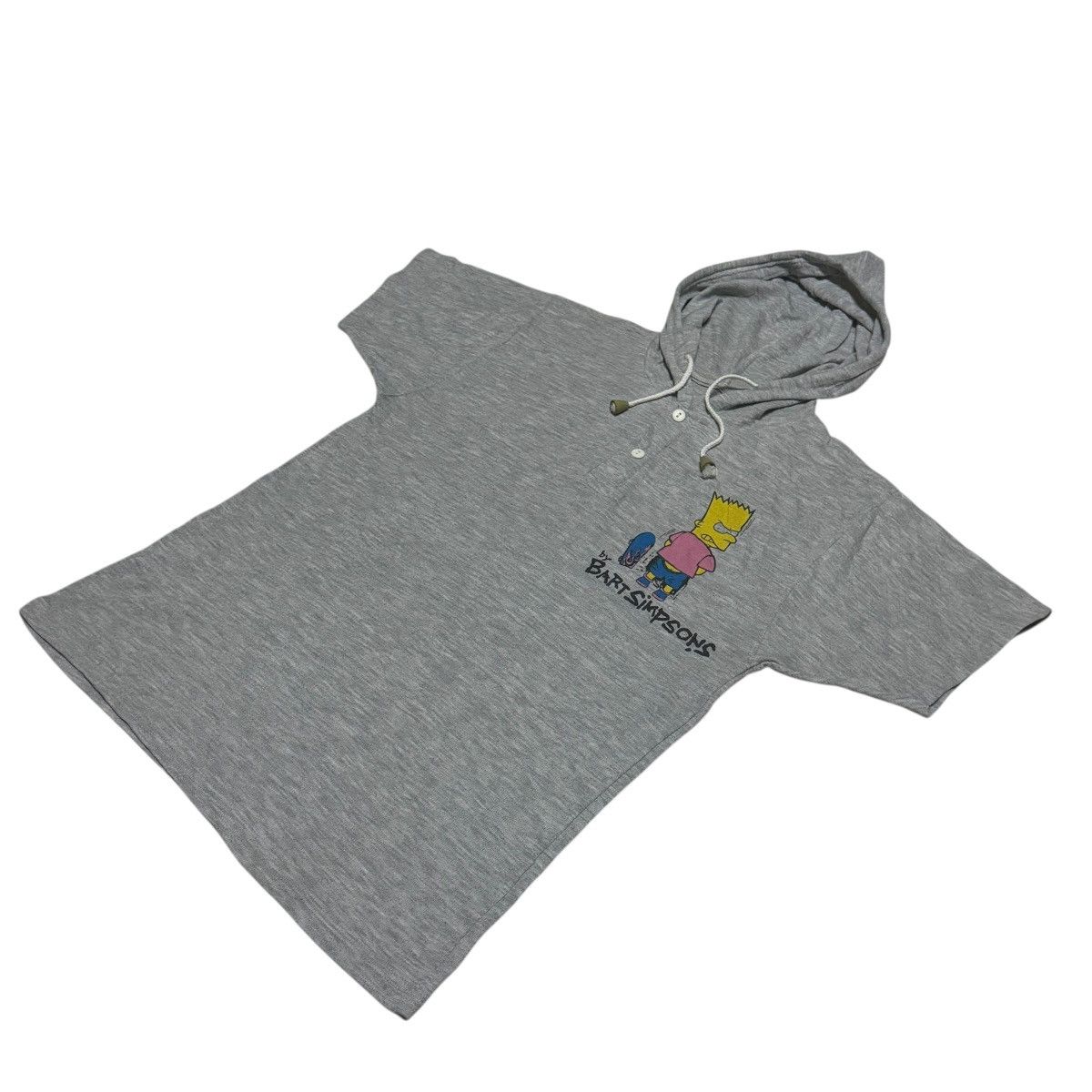 Cartoon Network × Vintage Vintage Bart Simpsons Hoodie Tee Shirt Size US M / EU 48-50 / 2 - 4 Thumbnail