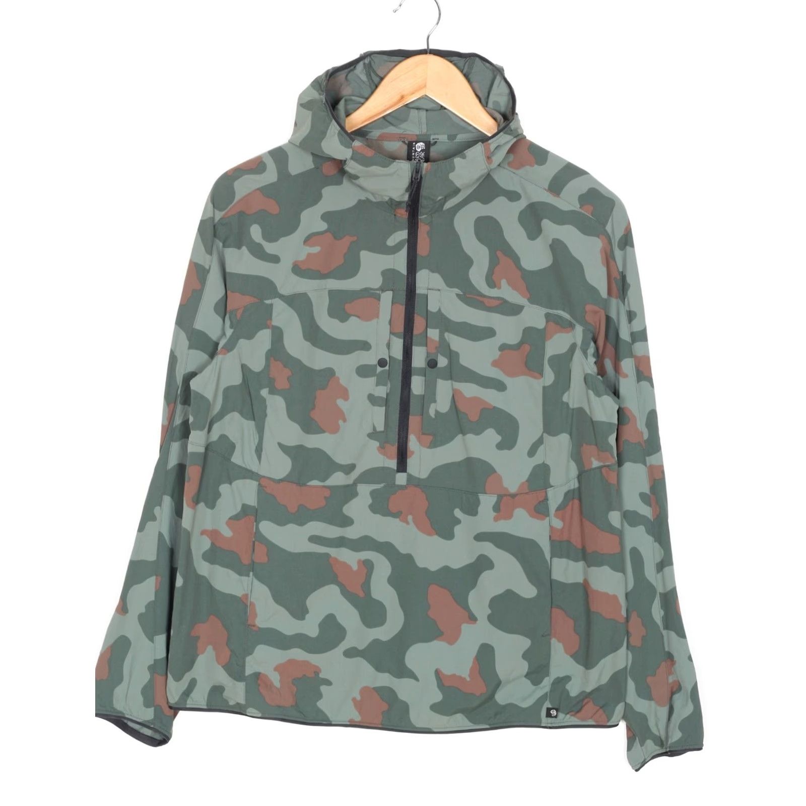 Mountain Hardwear MOUNTAIN HARDWEAR Echo Lake Hoodie Women Size M ½ Zip Camouflage MJ5841 Size M / US 6-8 / IT 42-44 - 2 Thumbnail
