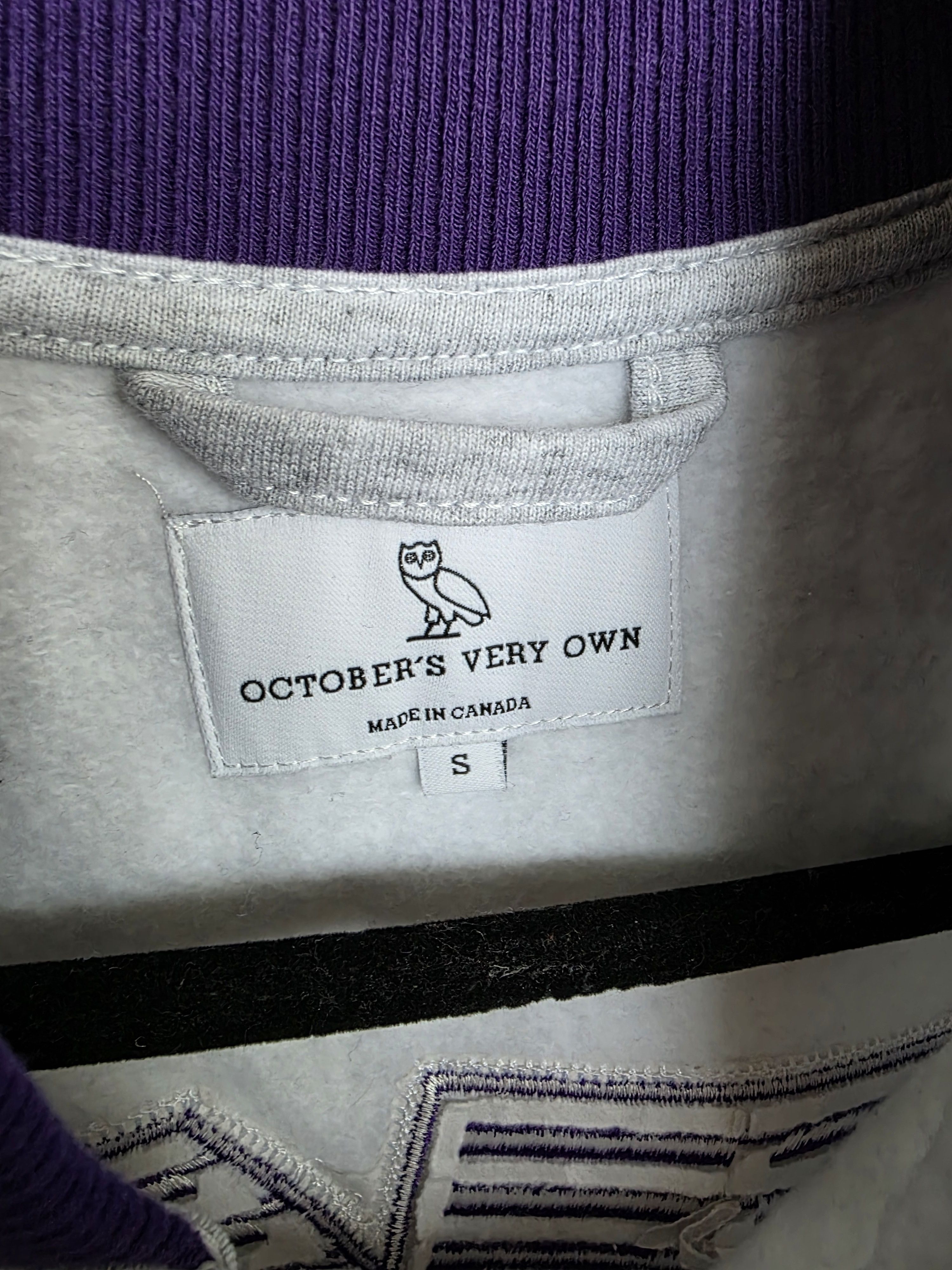 NBA × October's Very Own OVO x LOS ANGELES LAKERS Zip Mock Neck Size US S / EU 44-46 / 1 - 3 Thumbnail