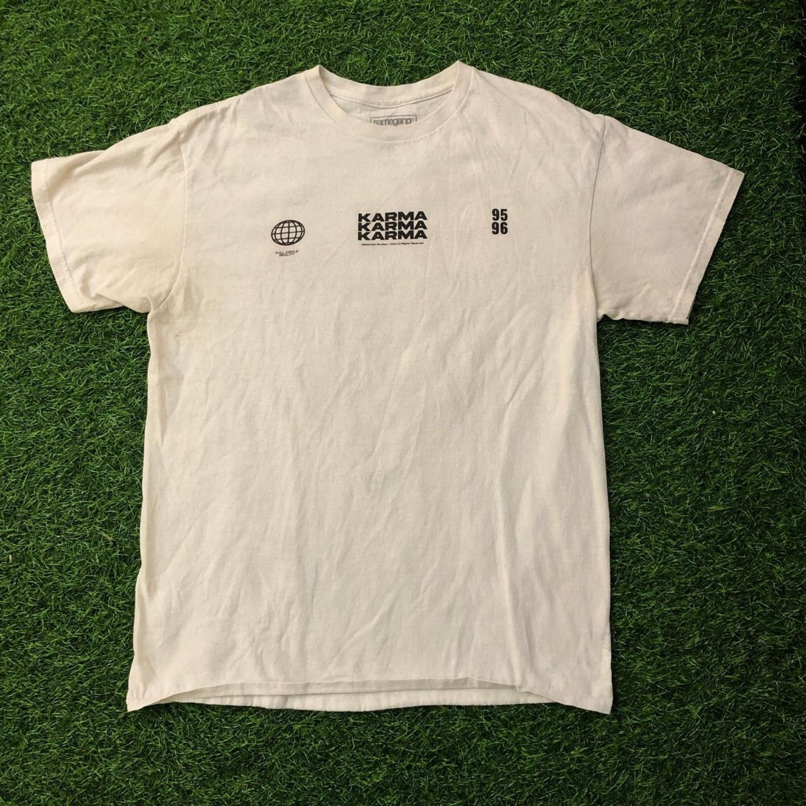 Other White Karma West Coast Studios Rose Graphic Tee Size US M / EU 48-50 / 2 - 1 Thumbnail