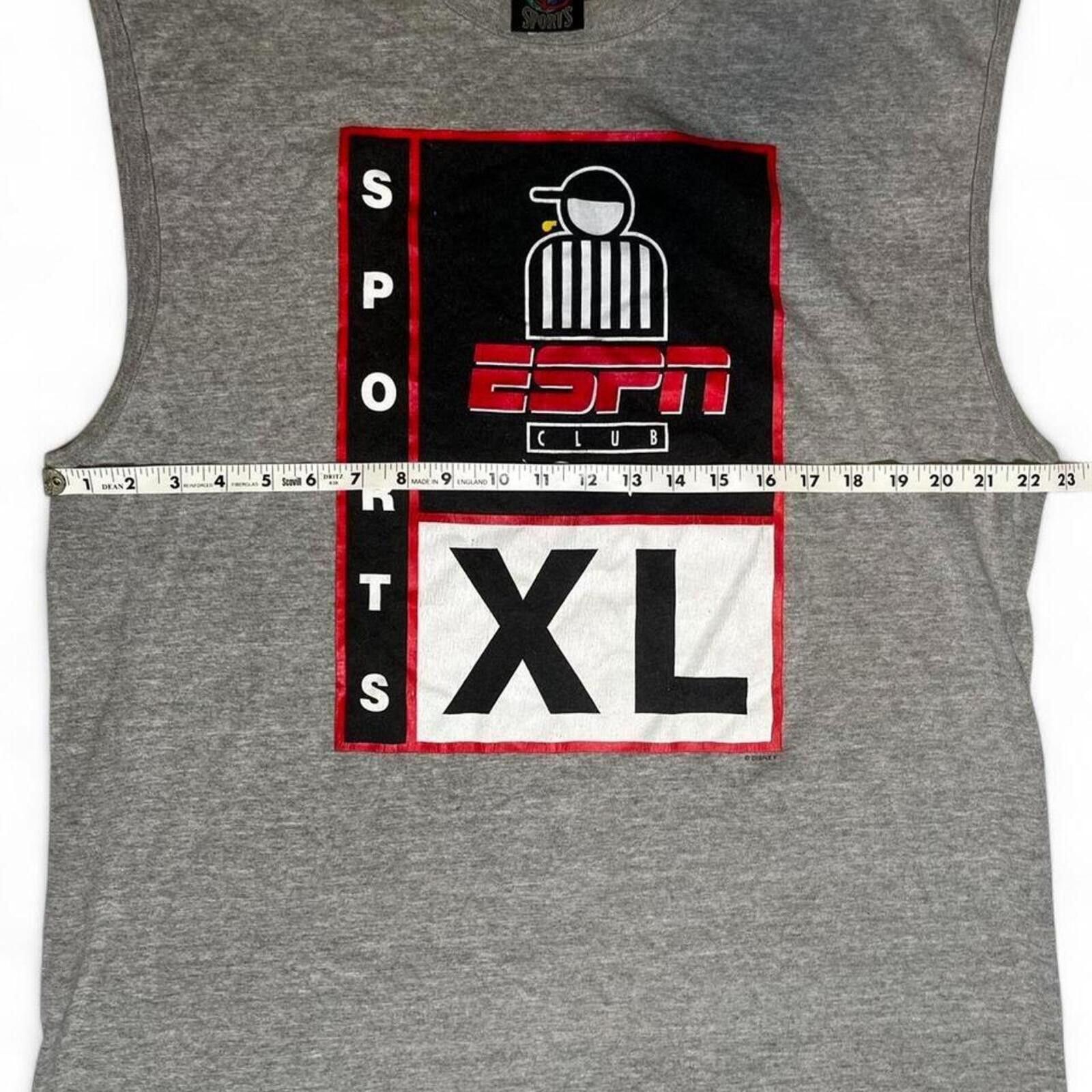 Disney Vintage ESPN Club Walt Disney World Graphic Sleeveless Shirt Size US XL / EU 56 / 4 - 5 Thumbnail