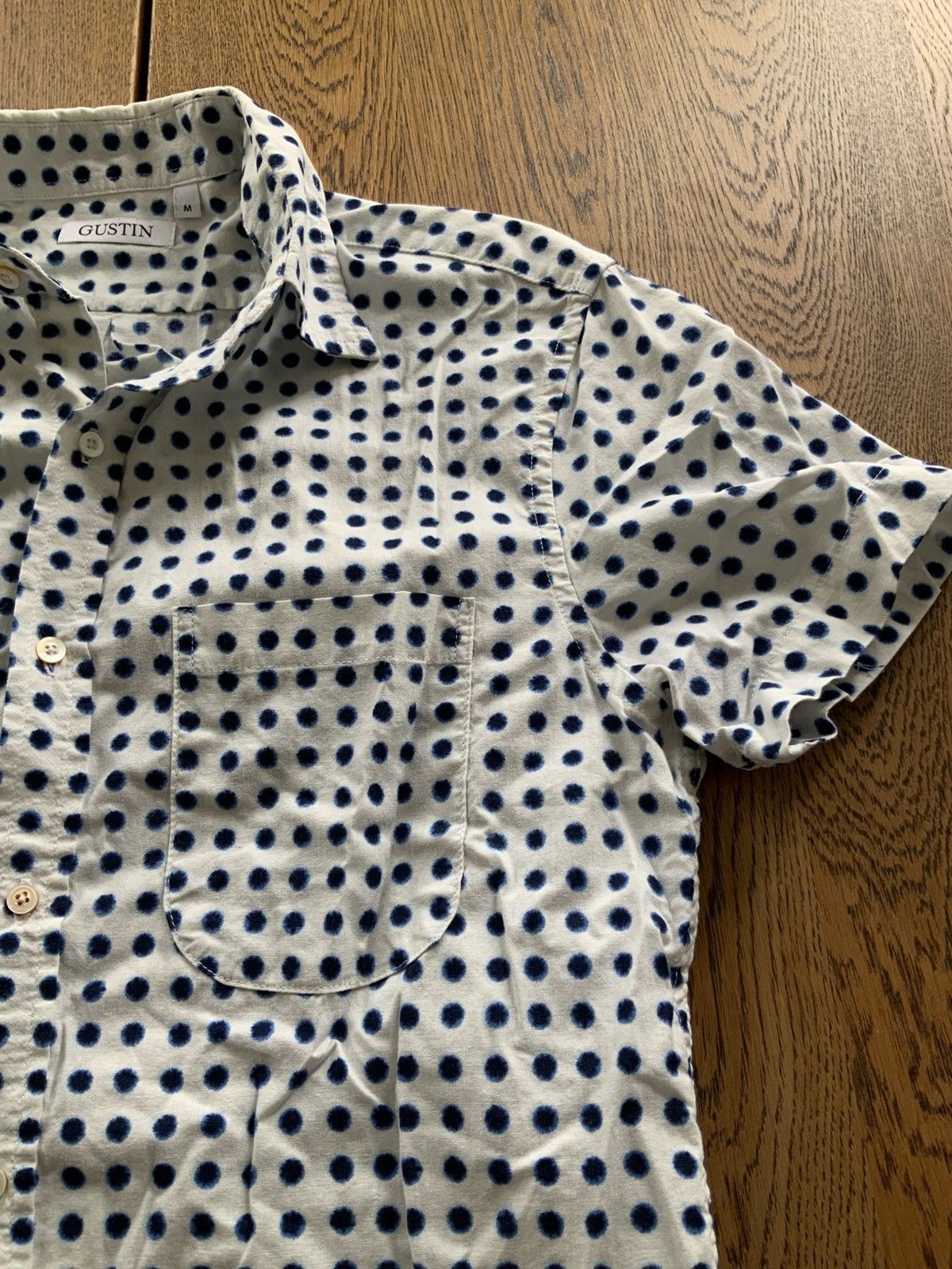 Gustin Polka dot short sleeves cotton shirt Size US S / EU 44-46 / 1 - 3 Thumbnail