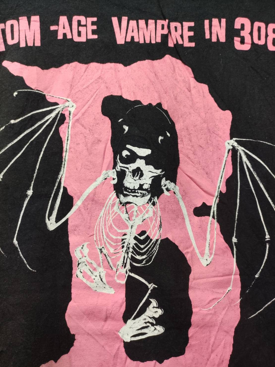 Band Tees Vtg 00's Balzac Band " Atom-Age Vampire in 308 " Promo Tour Size US XL / EU 56 / 4 - 6 Thumbnail