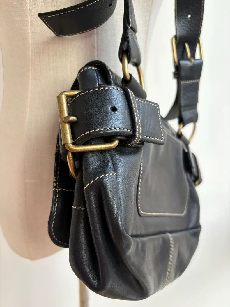 Vivienne Westwood Vivienne Westwood size os Black leather Saturn logo motorcy Size ONE SIZE - 5 Thumbnail