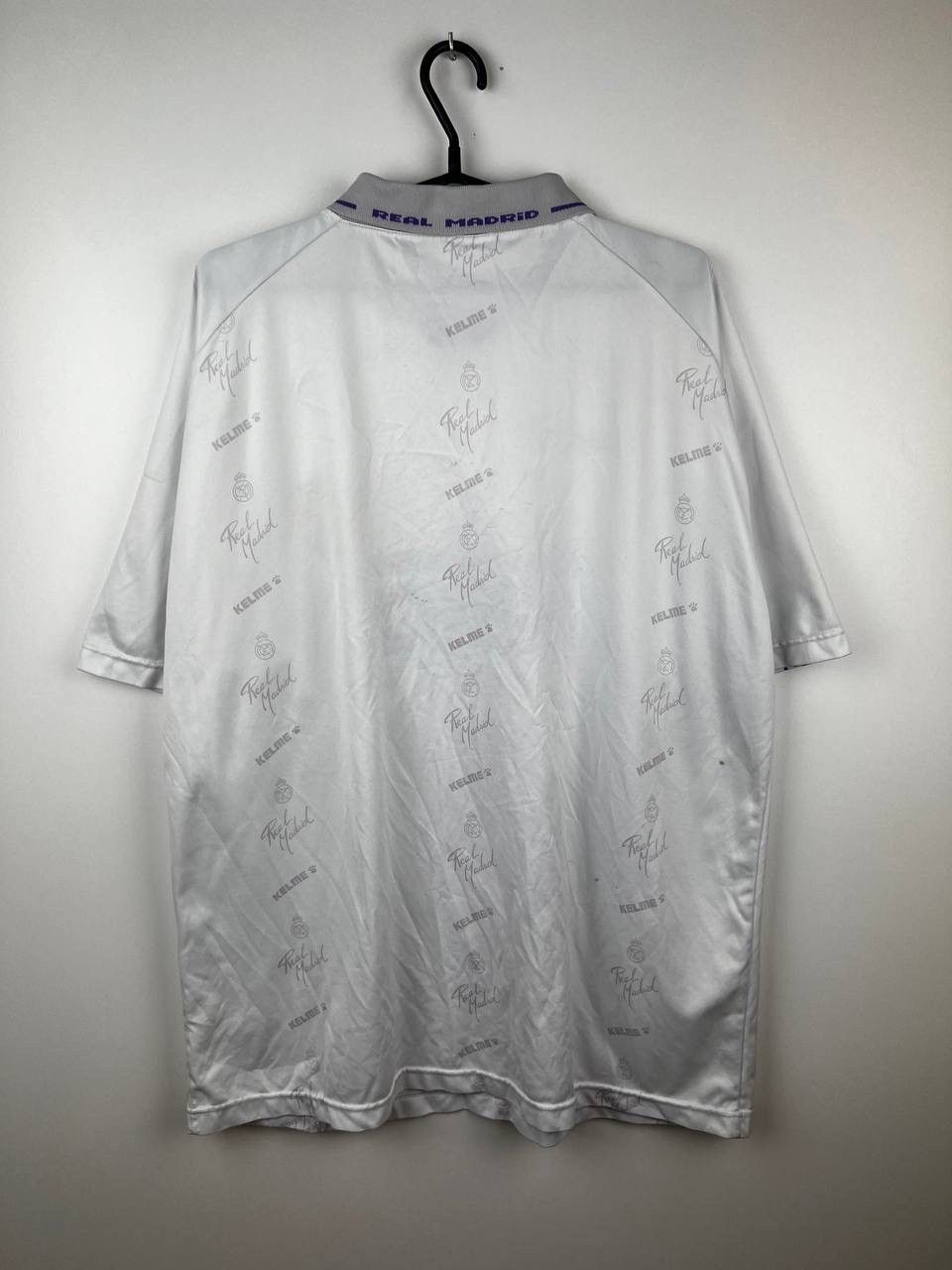 Vintage Real Madrid Kelme 1996-1997 Home jersey t-shirts size XL Size US XL / EU 56 / 4 - 2 Thumbnail