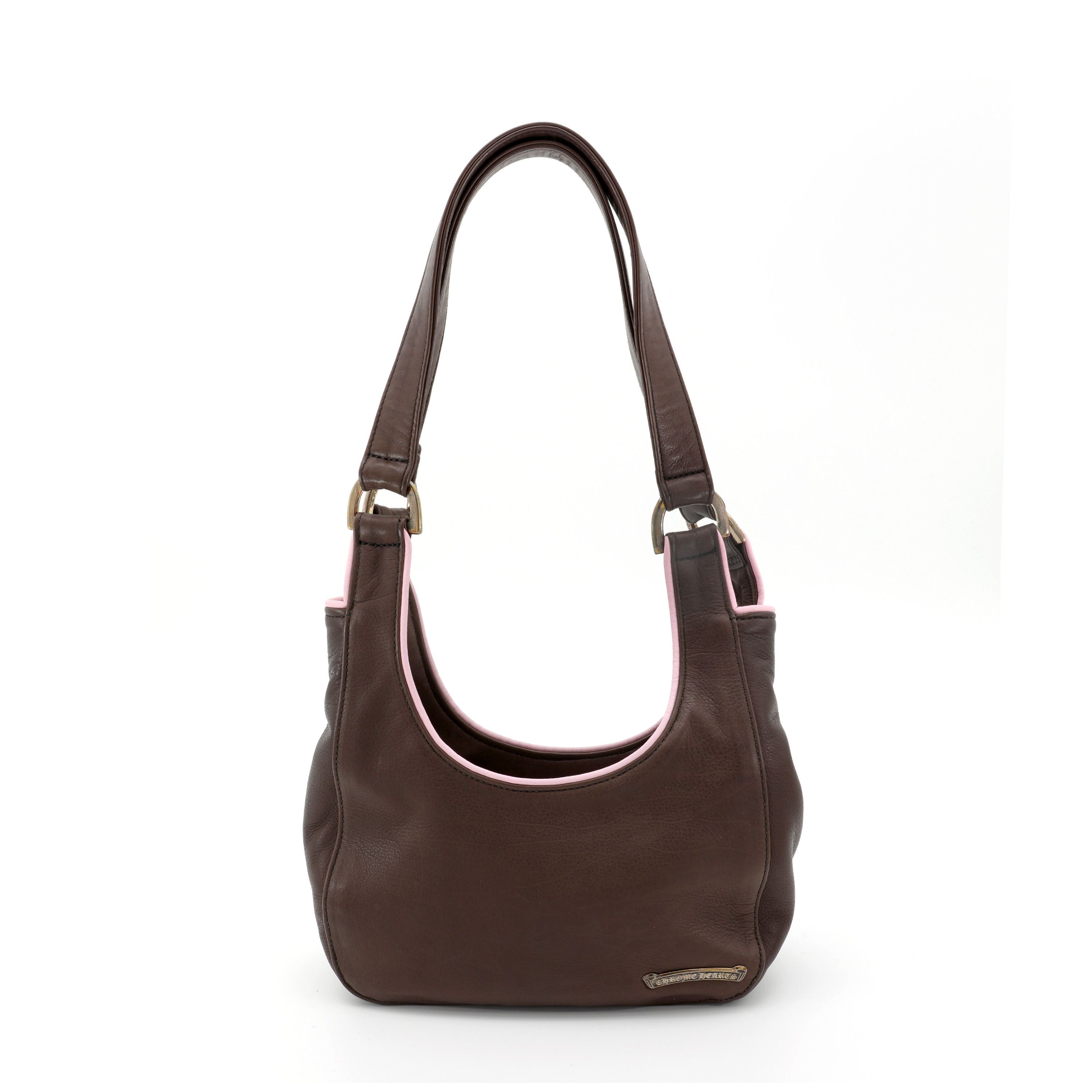 Chrome Hearts Pink & Brown Shoulder Strap Hobo Bag Size ONE SIZE - 1 Thumbnail