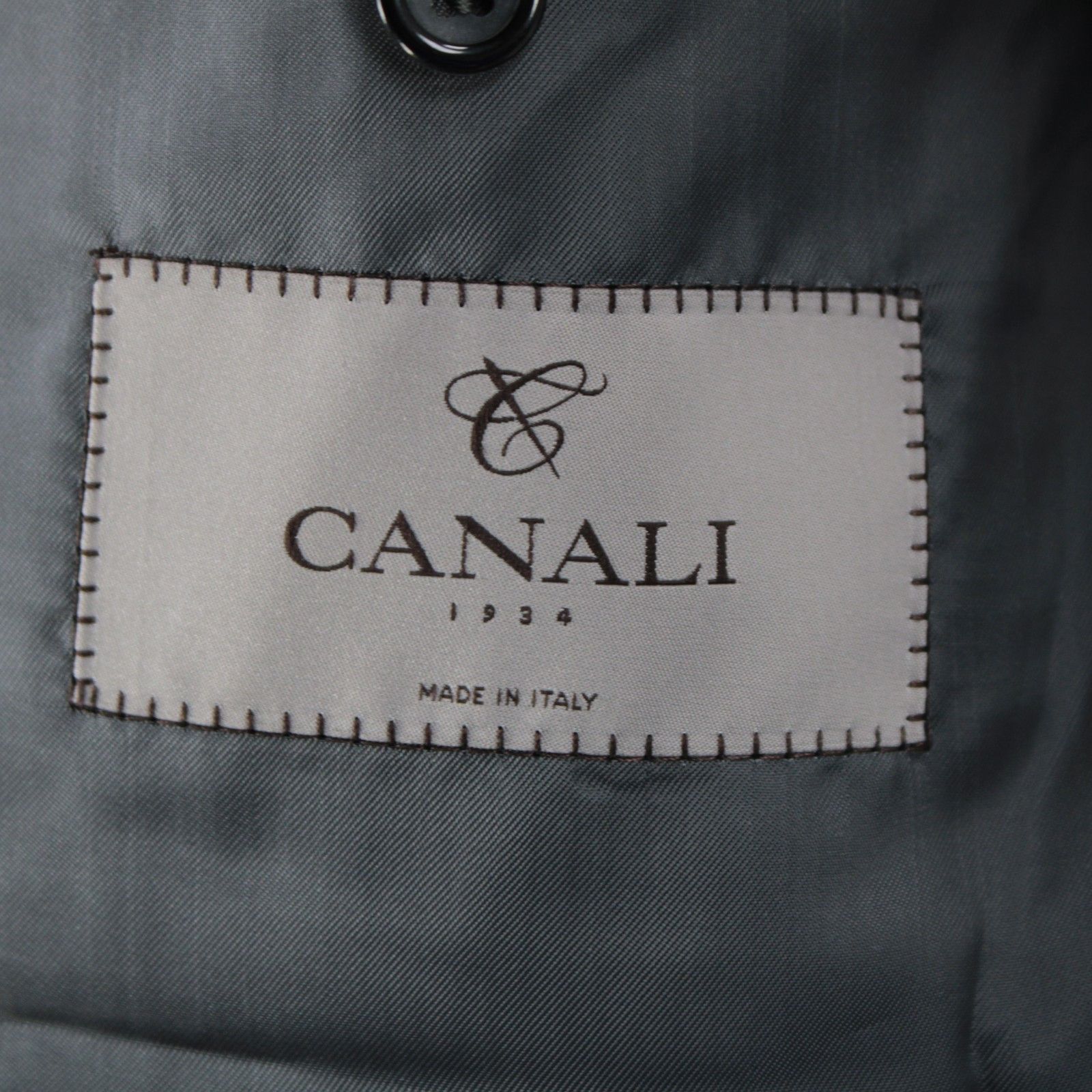 Canali Canali Suit Size US 44 Long in Gray Size 44R - 8 Thumbnail