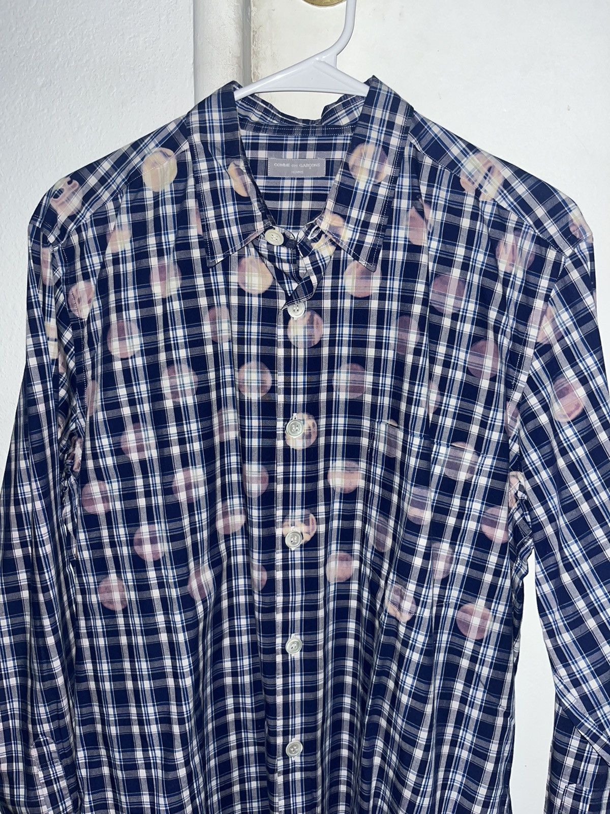 Comme des Garcons Come Des Garçons AD2000 Polka dot Button up Size US M / EU 48-50 / 2 - 2 Thumbnail