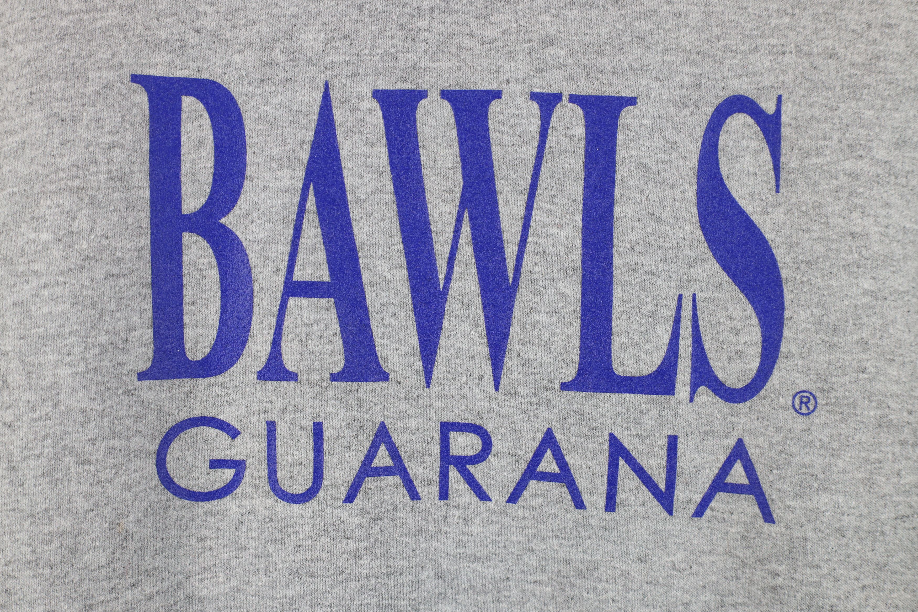 Vintage Vintage 90s Y2K Bawls Guarana Energy Drink Hoodie Gray Size US M / EU 48-50 / 2 - 4 Thumbnail