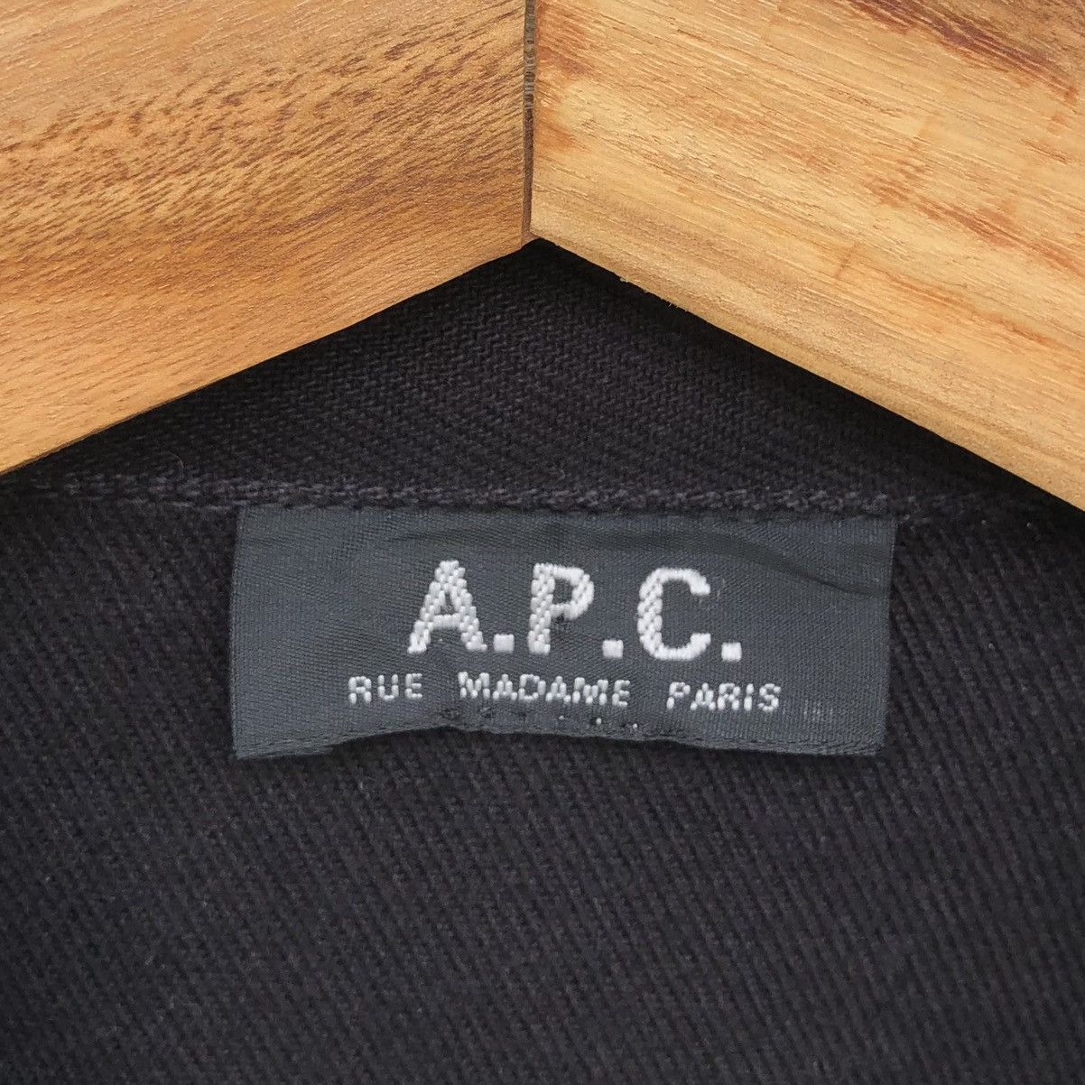 A.P.C. APC Men's Military Black Button Up Field Jacket Size US M / EU 48-50 / 2 - 15 Thumbnail
