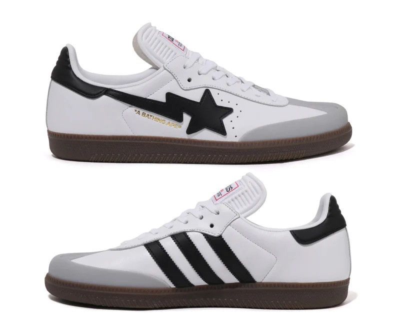 Bape Bape Adidas Samba Size ONE SIZE - 3 Thumbnail