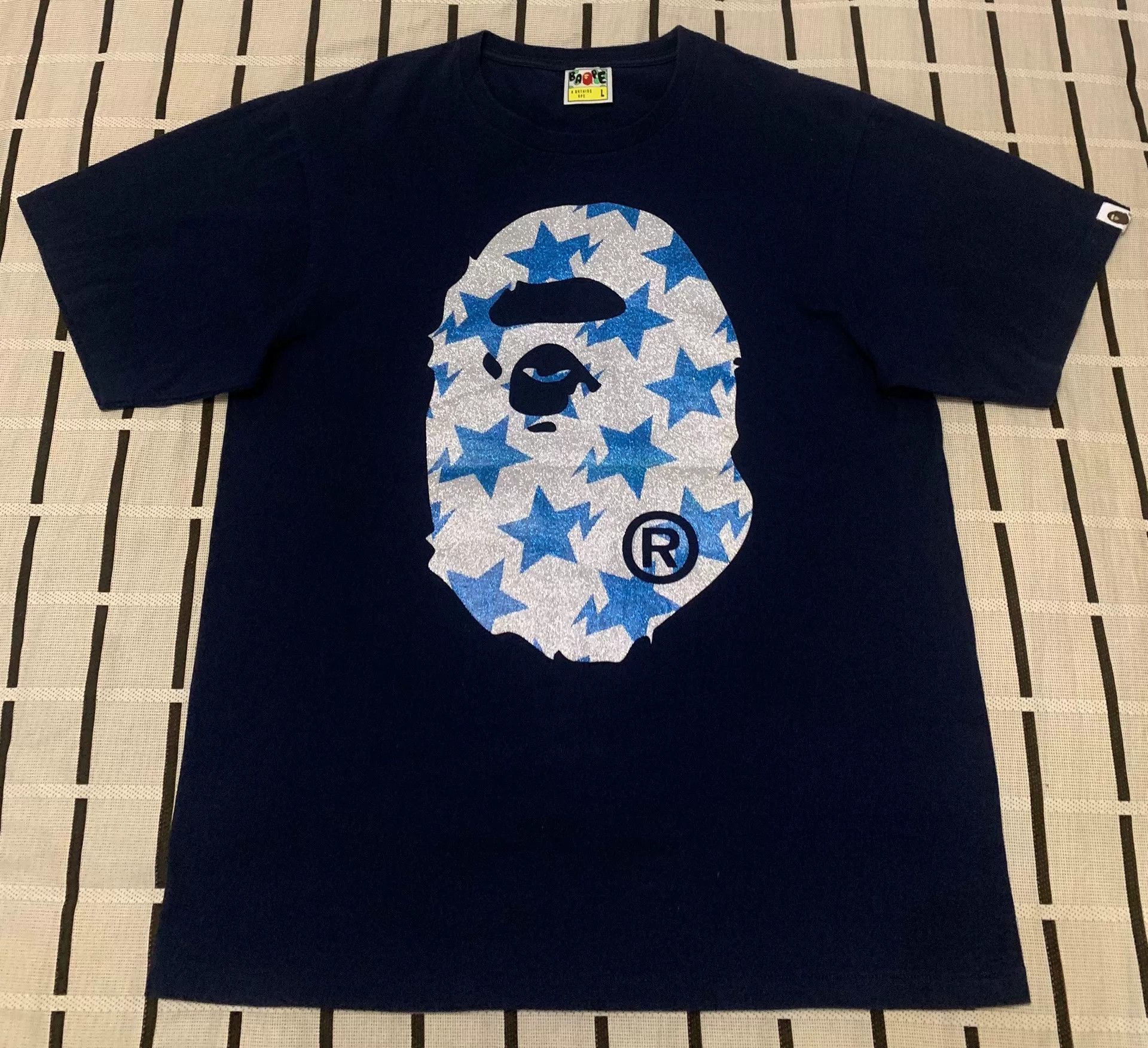 Bape Bape Ape Head T-Shirt L Men Size US L / EU 52-54 / 3 - 1 Thumbnail