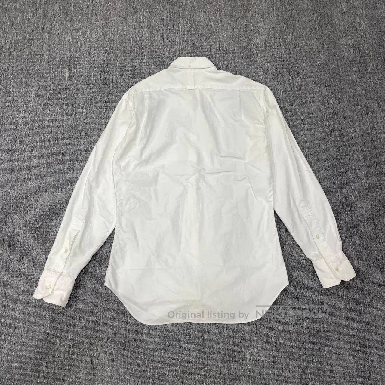 Thom Browne Thom Browne TB White Long Sleeve Shirt. Size US XS / EU 42 / 0 - 2 Thumbnail