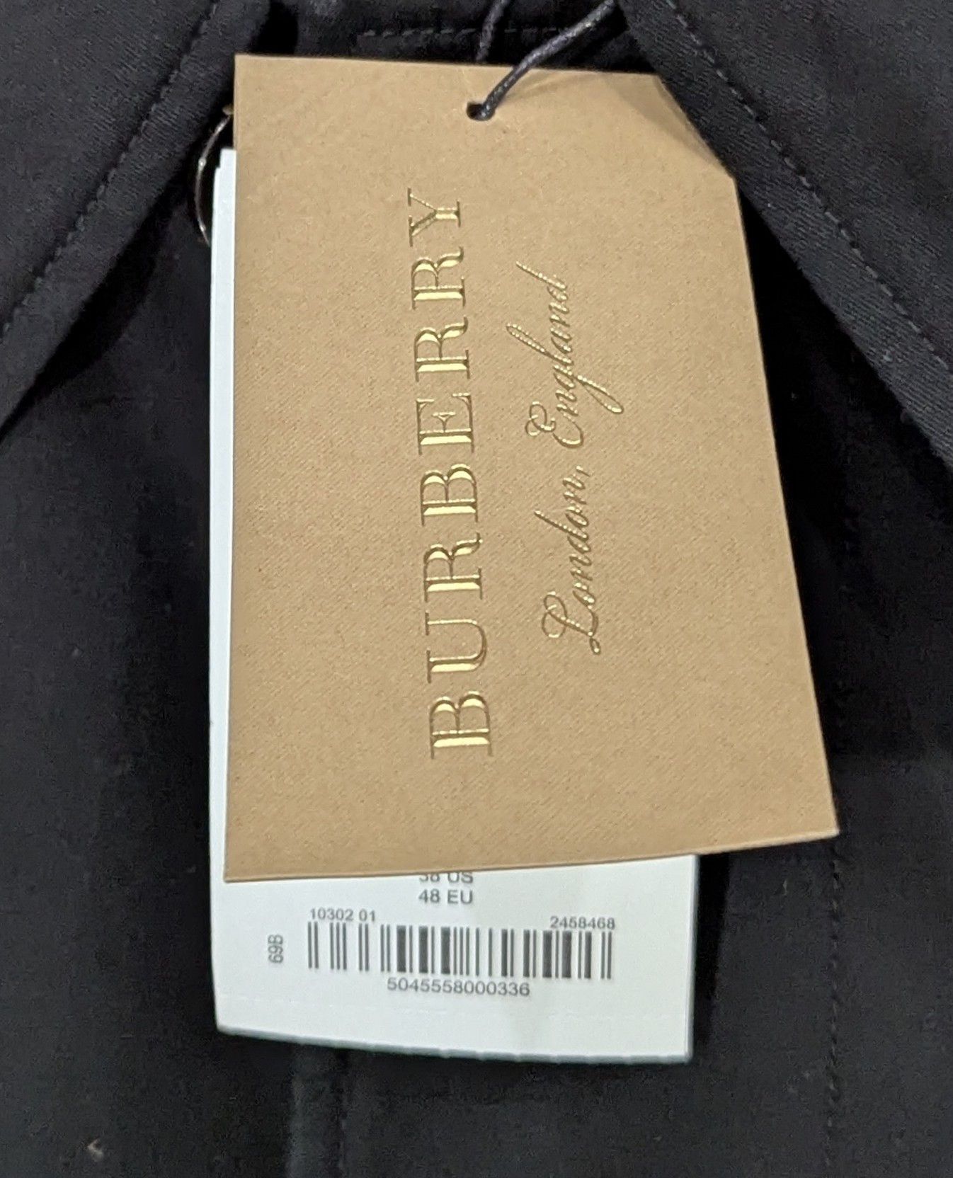 Burberry Burberry Paneled Cotton Gabardine Car Coat Black 48 US 38 Size US M / EU 48-50 / 2 - 10 Thumbnail