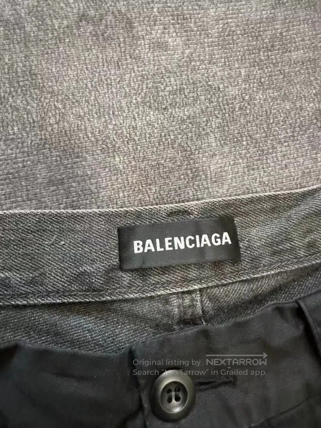 Balenciaga Balenciaga 21ss Patchwork Cargo Jeans. Size US 32 / EU 48 - 3 Thumbnail