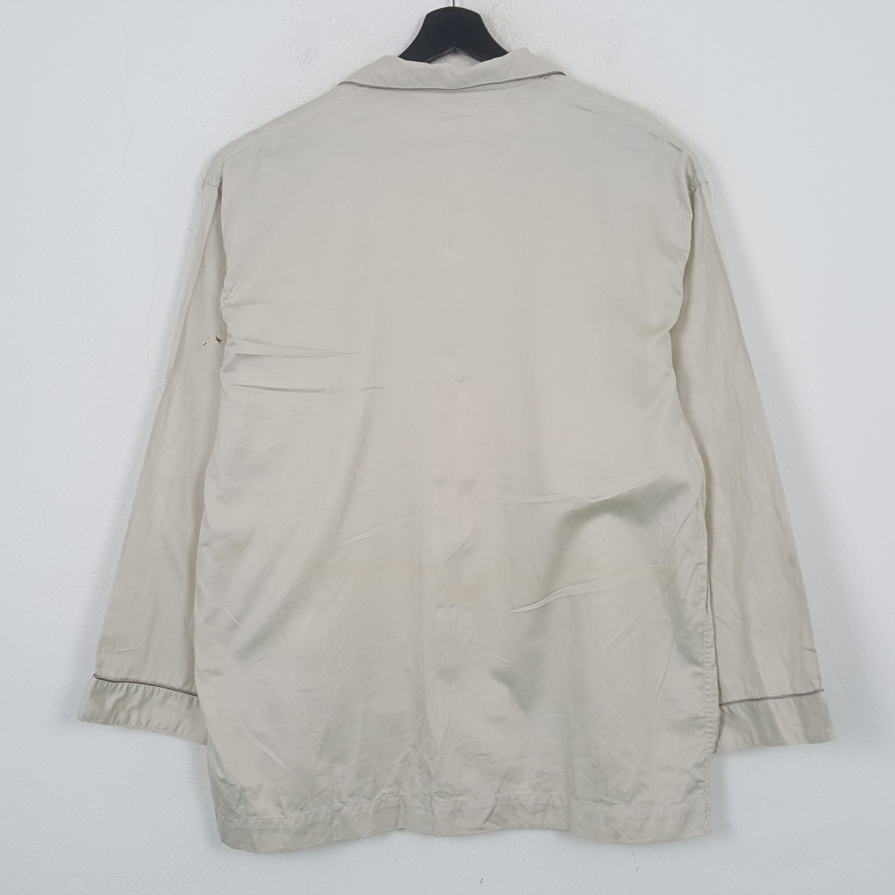 Yohji Yamamoto Ys For Living by Yohji Yamamoto Designer Shirt C294N76 Size US XL / EU 56 / 4 - 3 Thumbnail