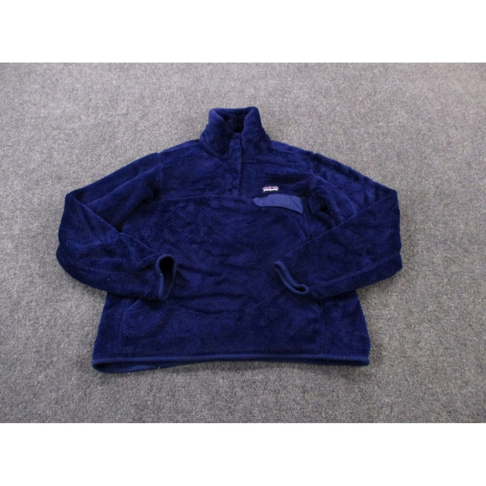 Patagonia Keywords: "Patagonia," "Jacket," "Women," "S," "Blue," "Polartec," "Outdoor," "Hiking," and "Camping" are all present relevant Size S / US 4 / IT 40 - 2 Thumbnail