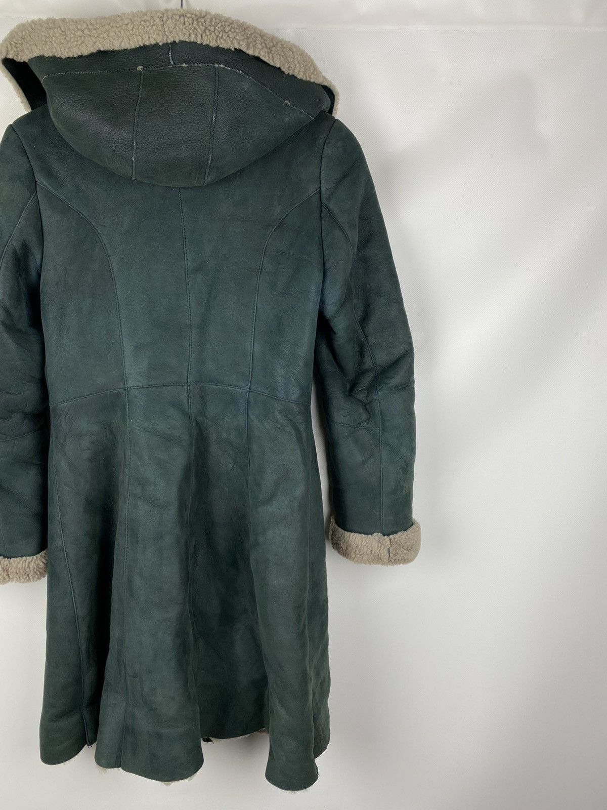 Vintage Vintage Avant-garde ladies shearling fur leather coat jacket Size S / US 4 / IT 40 - 11 Thumbnail