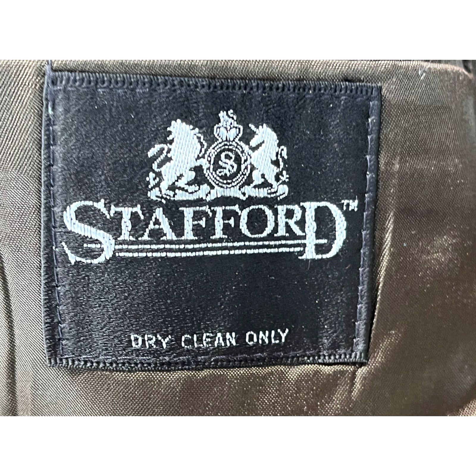 Stafford VINTAGE Stafford Sport Coat Mens 46L Brown Single-Vented Unstructured VGUC Harris Teeed Style Coat Size US S / EU 44-46 / 1 - 6 Thumbnail
