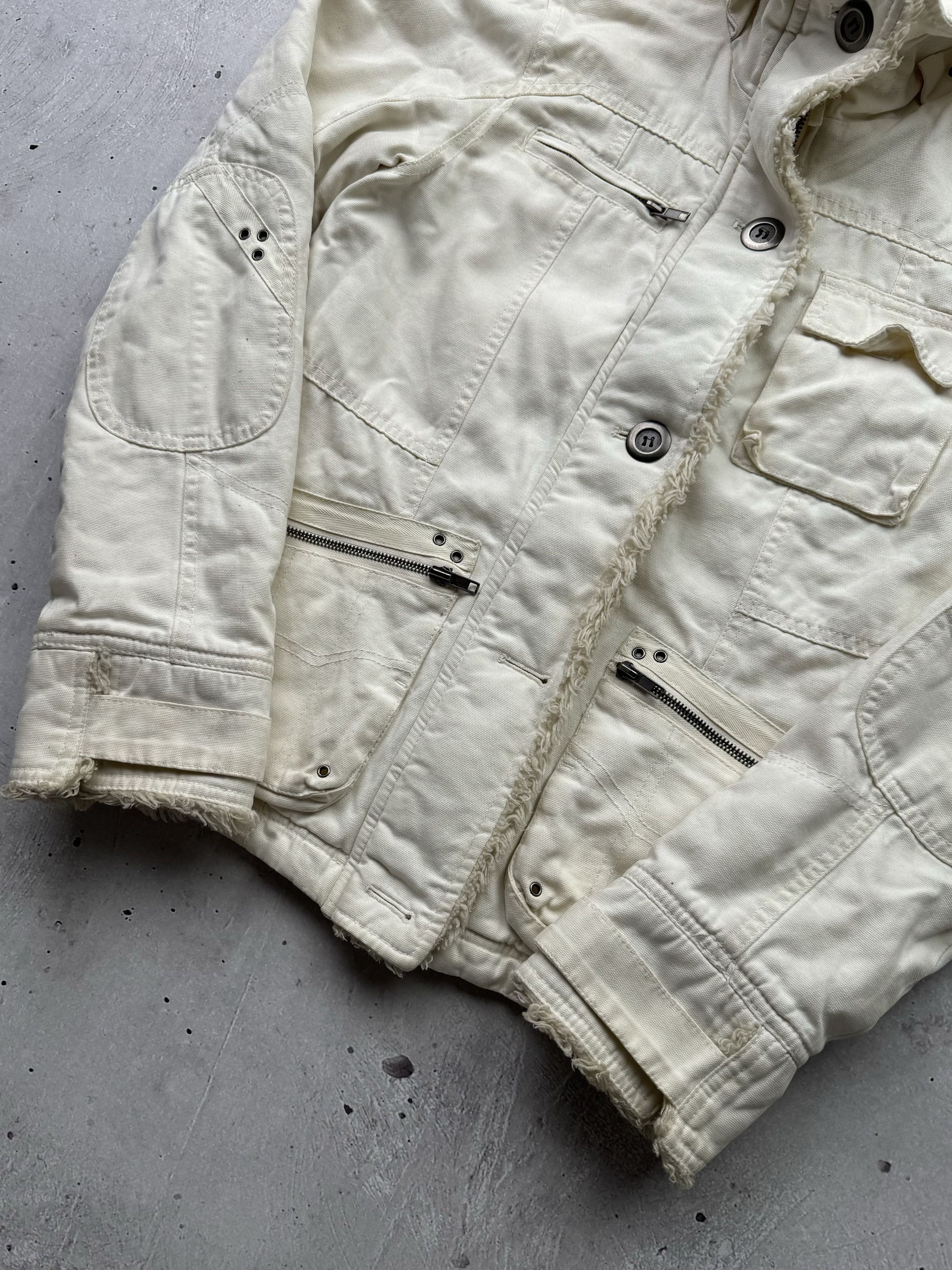 Other Vintage Faux Fur Cotton Jacket Size S / US 4 / IT 40 - 3 Thumbnail