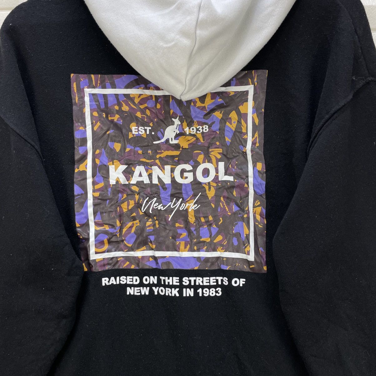Kangol 💥Vintage Kangol Hoodie Nice Graphic Printed Pullover Size US M / EU 48-50 / 2 - 5 Thumbnail
