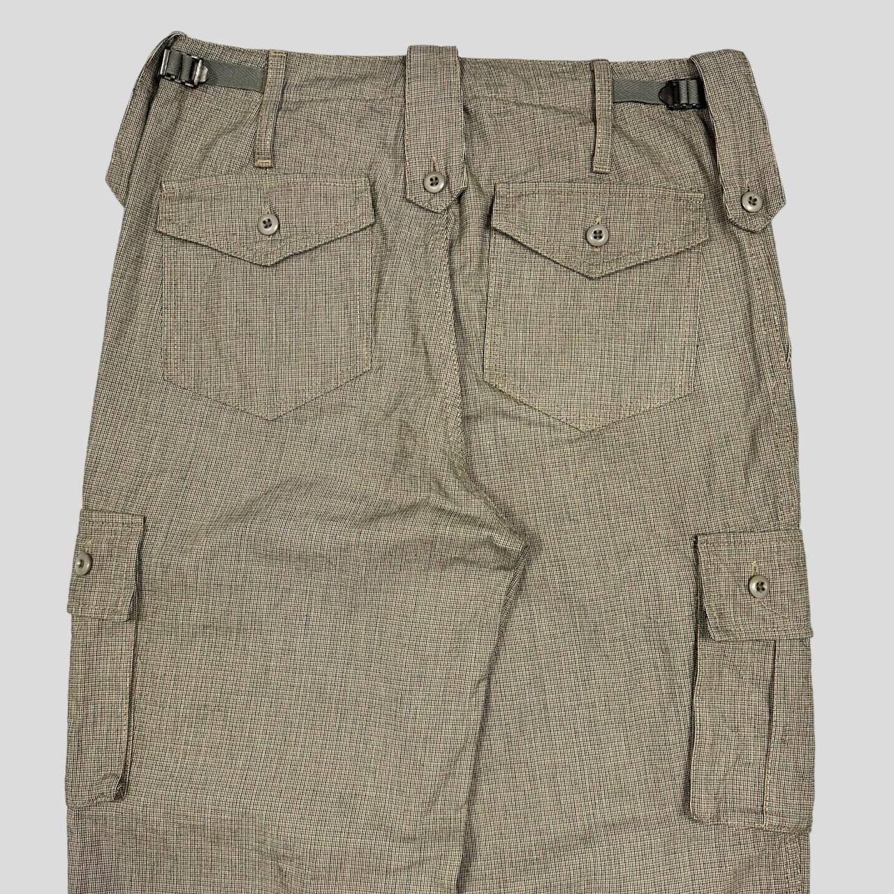 Junya Watanabe Junya Watanabe SS04 Houndstooth Prisoner Cargo’s - M Size US 32 / EU 48 - 4 Thumbnail
