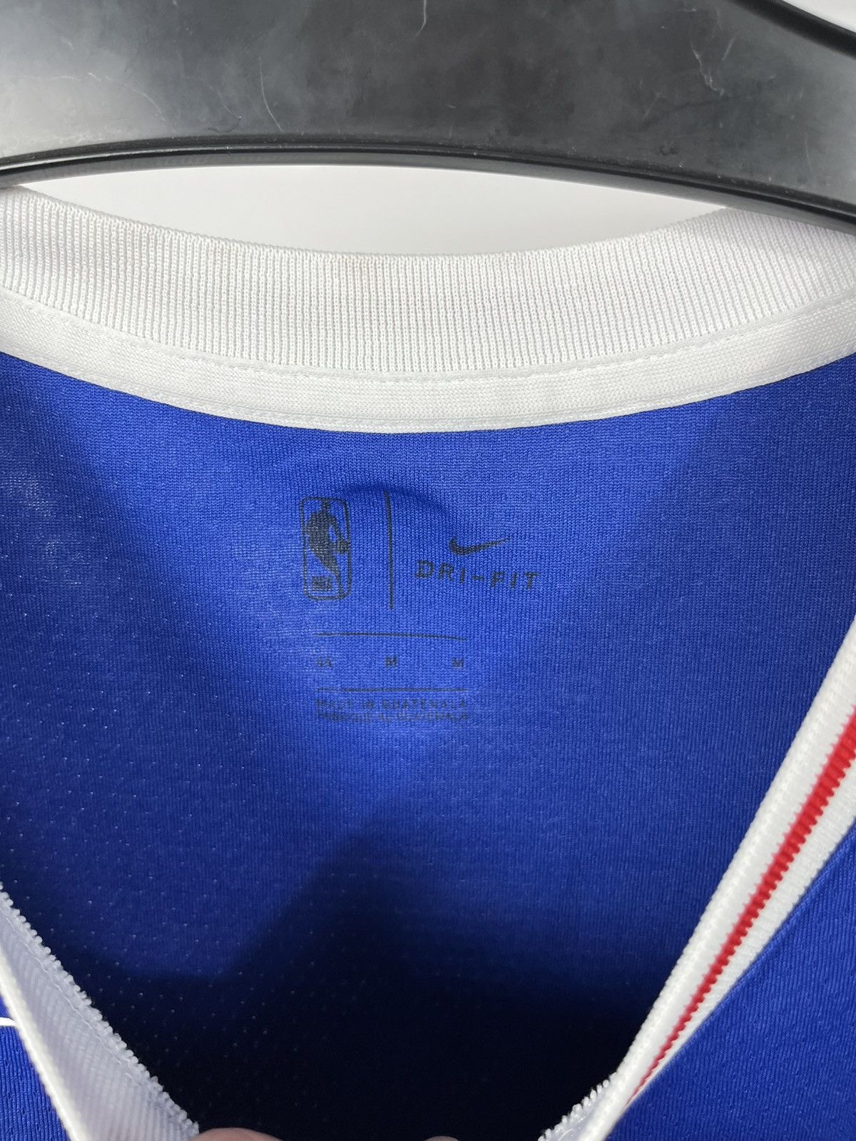 Nike Nike NBA 76ers Jimmy Butler #23 Swingman Jersey Blue Size M Size US M / EU 48-50 / 2 - 4 Thumbnail