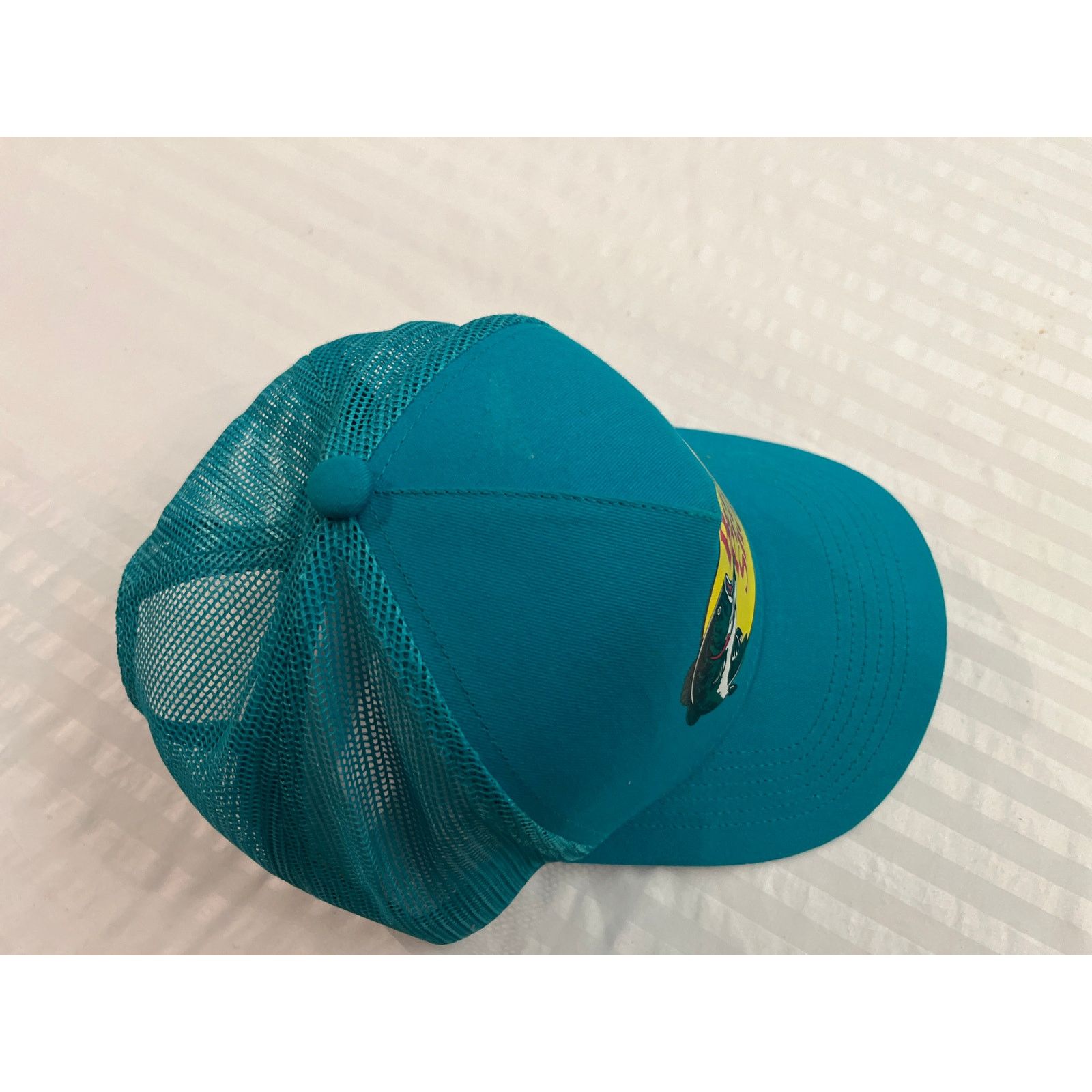 Bass Pro Shops Bass Pro Shops Mesh Trucker Hat Teal Snapback Size ONE SIZE - 5 Thumbnail