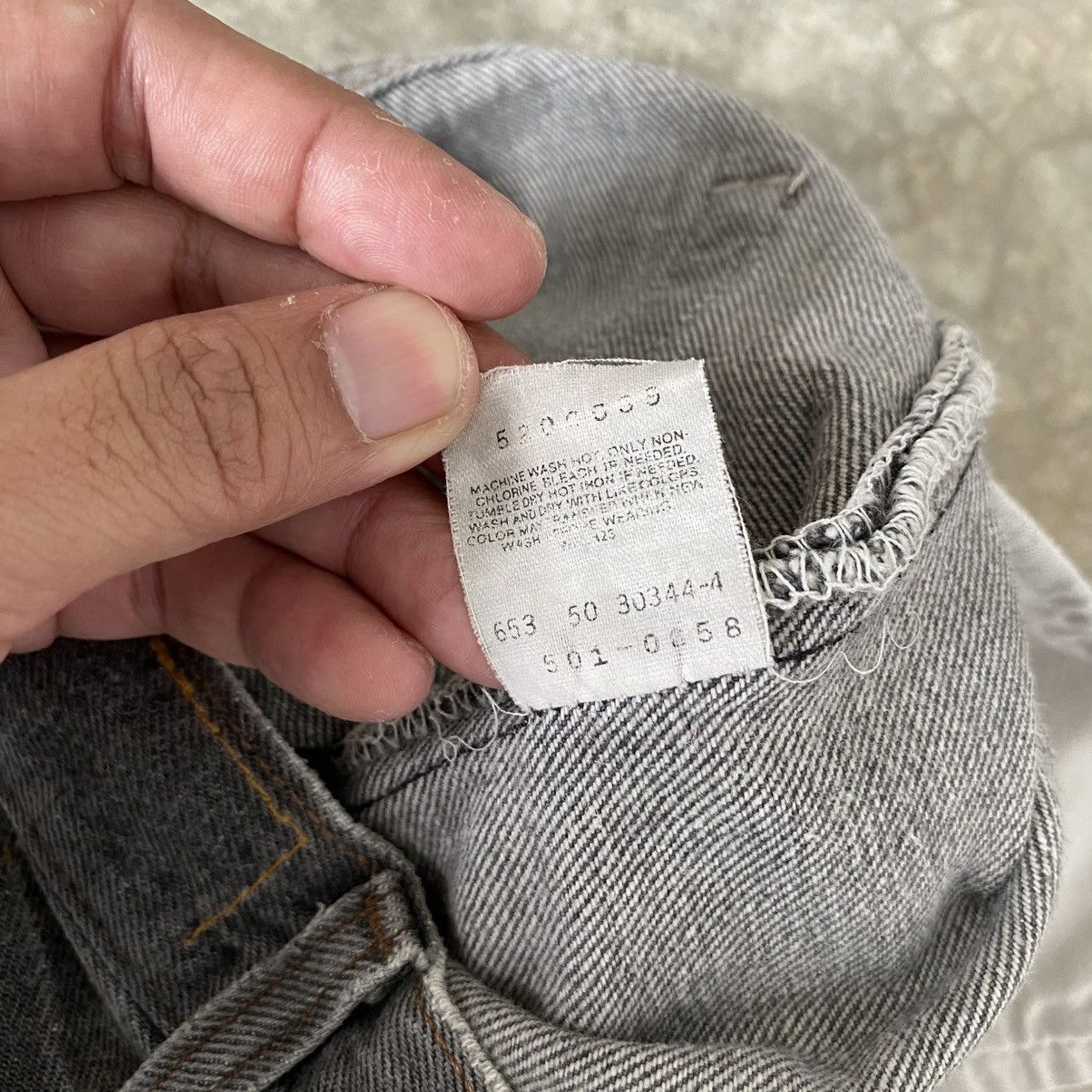 Levi's Size 29x31 Vintage 1990 Levis 501 Faded Black Denim Jeans Size US 29 - 17 Thumbnail