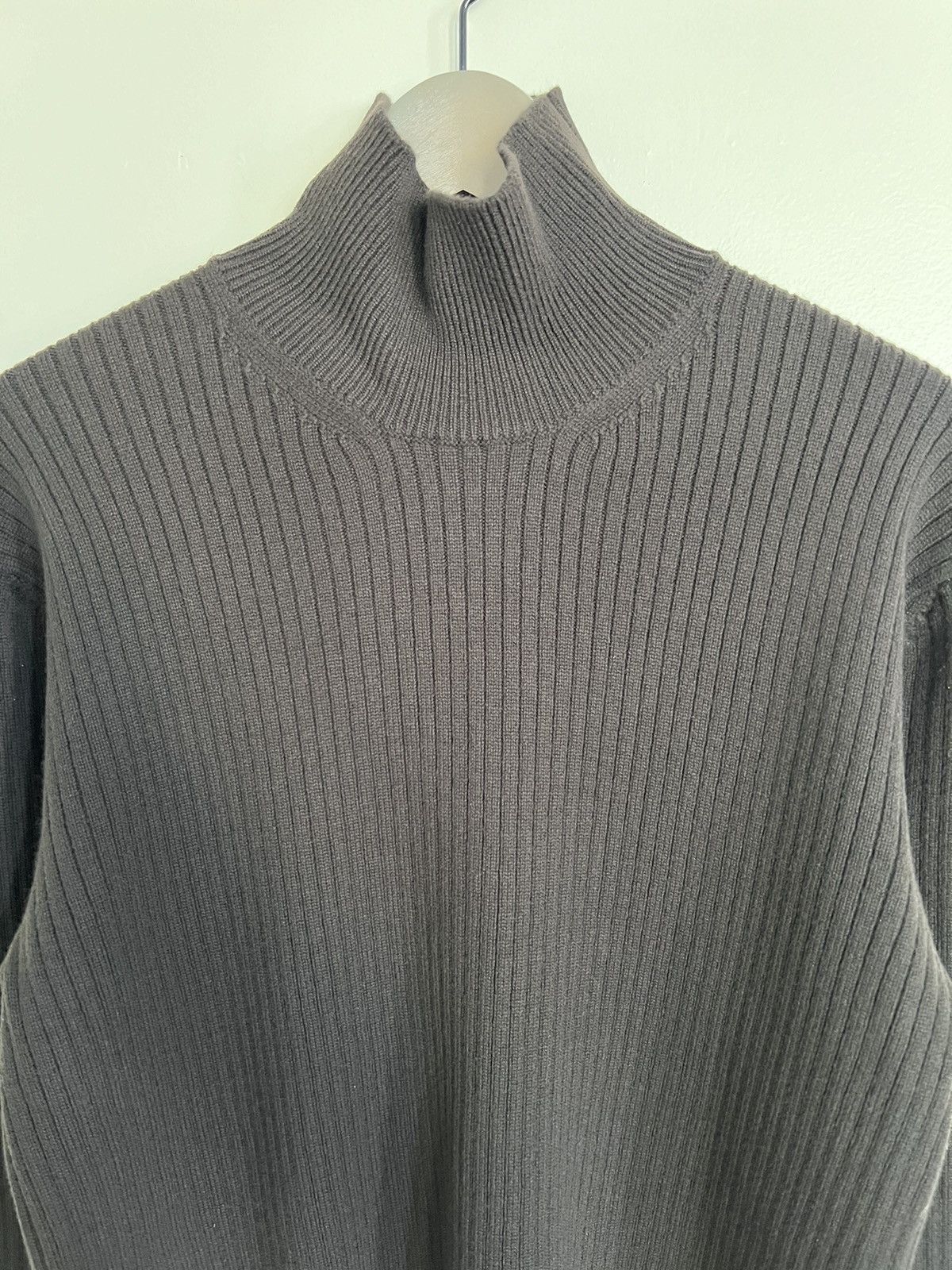 Bottega Veneta Wool-cashmere-blend high-neck ribbed sweater, slim L, Italy Size US L / EU 52-54 / 3 - 4 Thumbnail