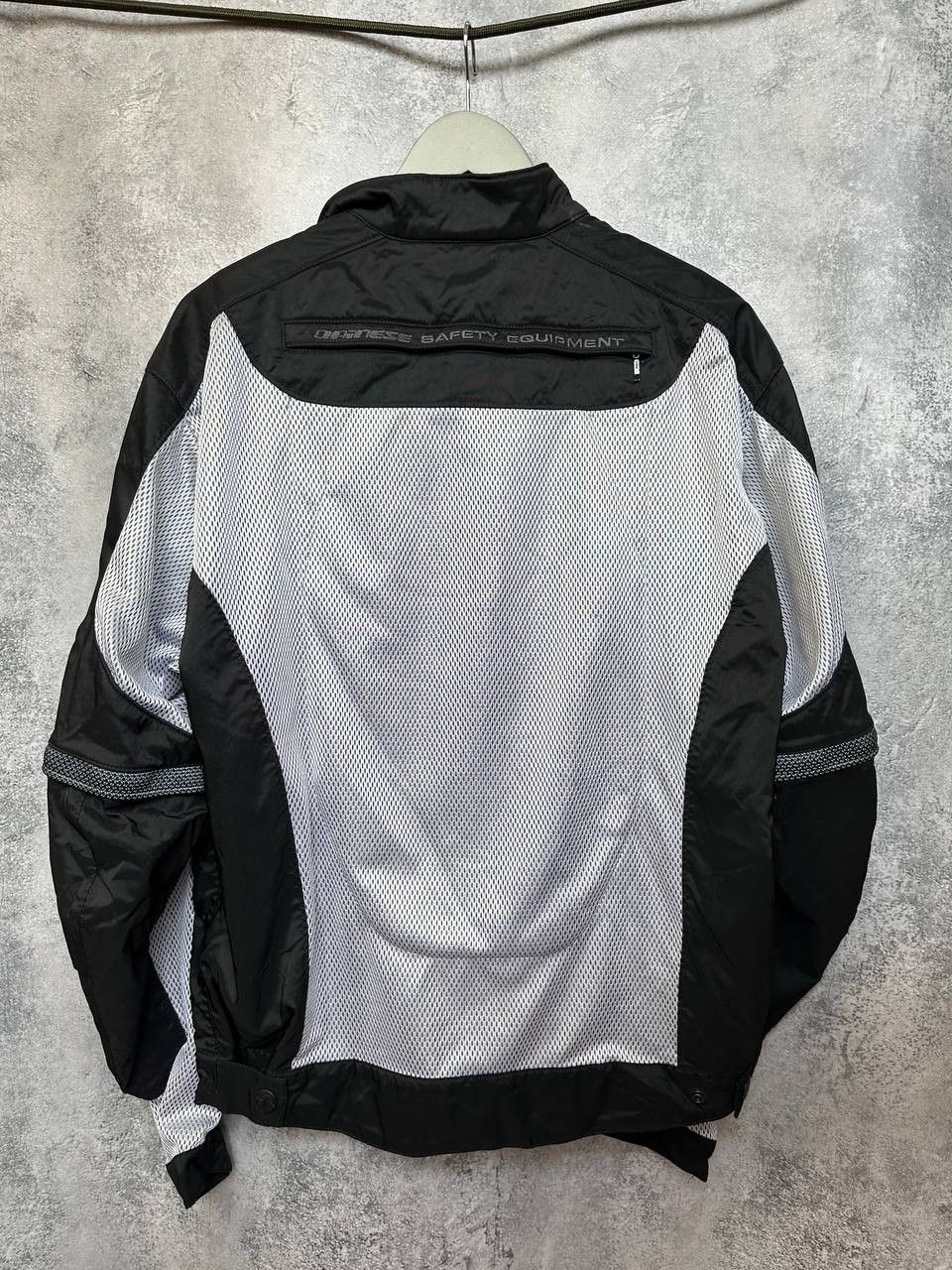 Dainese Dainese Air Frame Mesh Motorcycle Jacket Black White Size US L / EU 52-54 / 3 - 3 Thumbnail