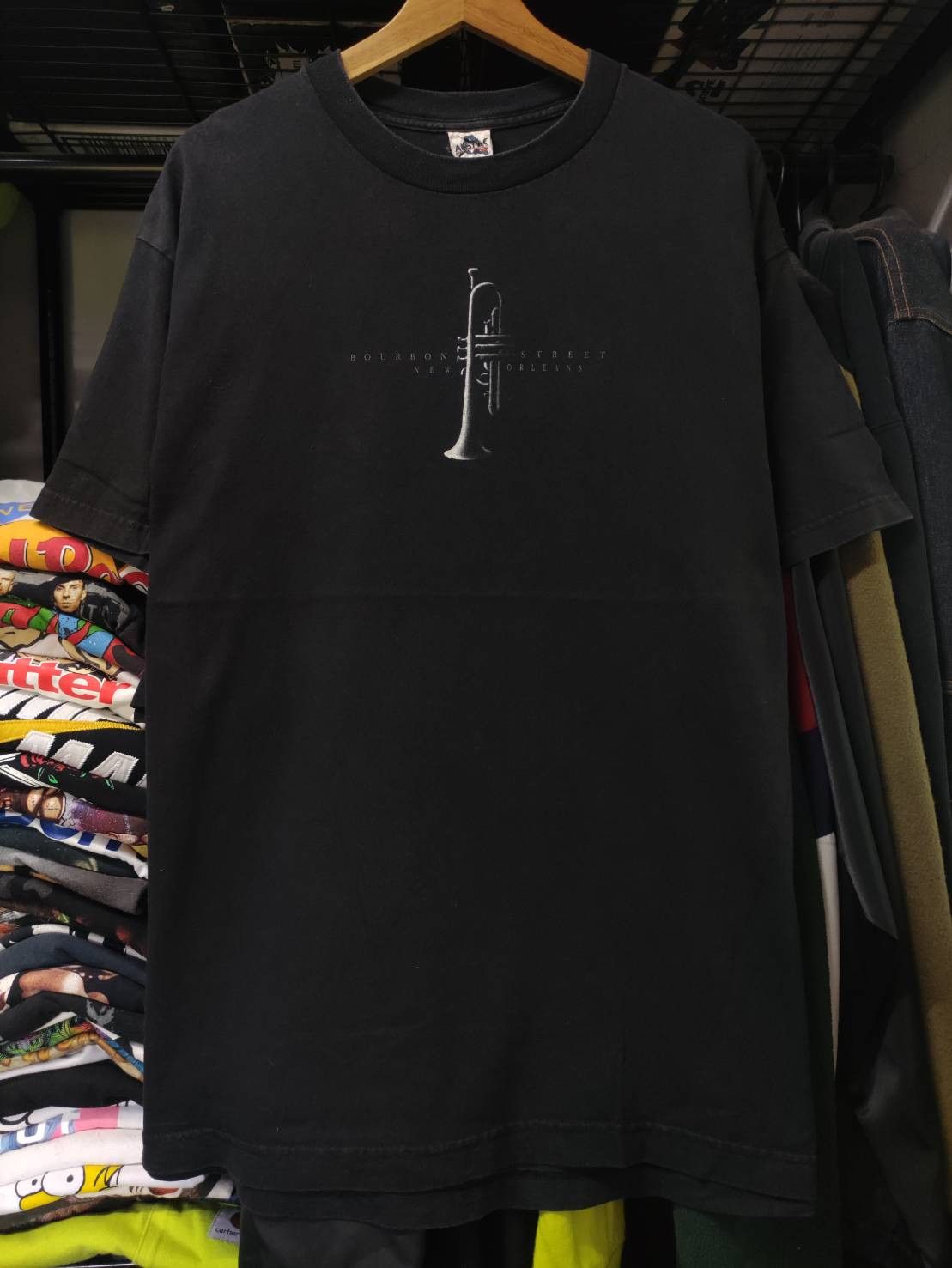 Band Tees Vtg 00's Bourbon Street New Orleans T-Shirt Size US L / EU 52-54 / 3 - 2 Thumbnail