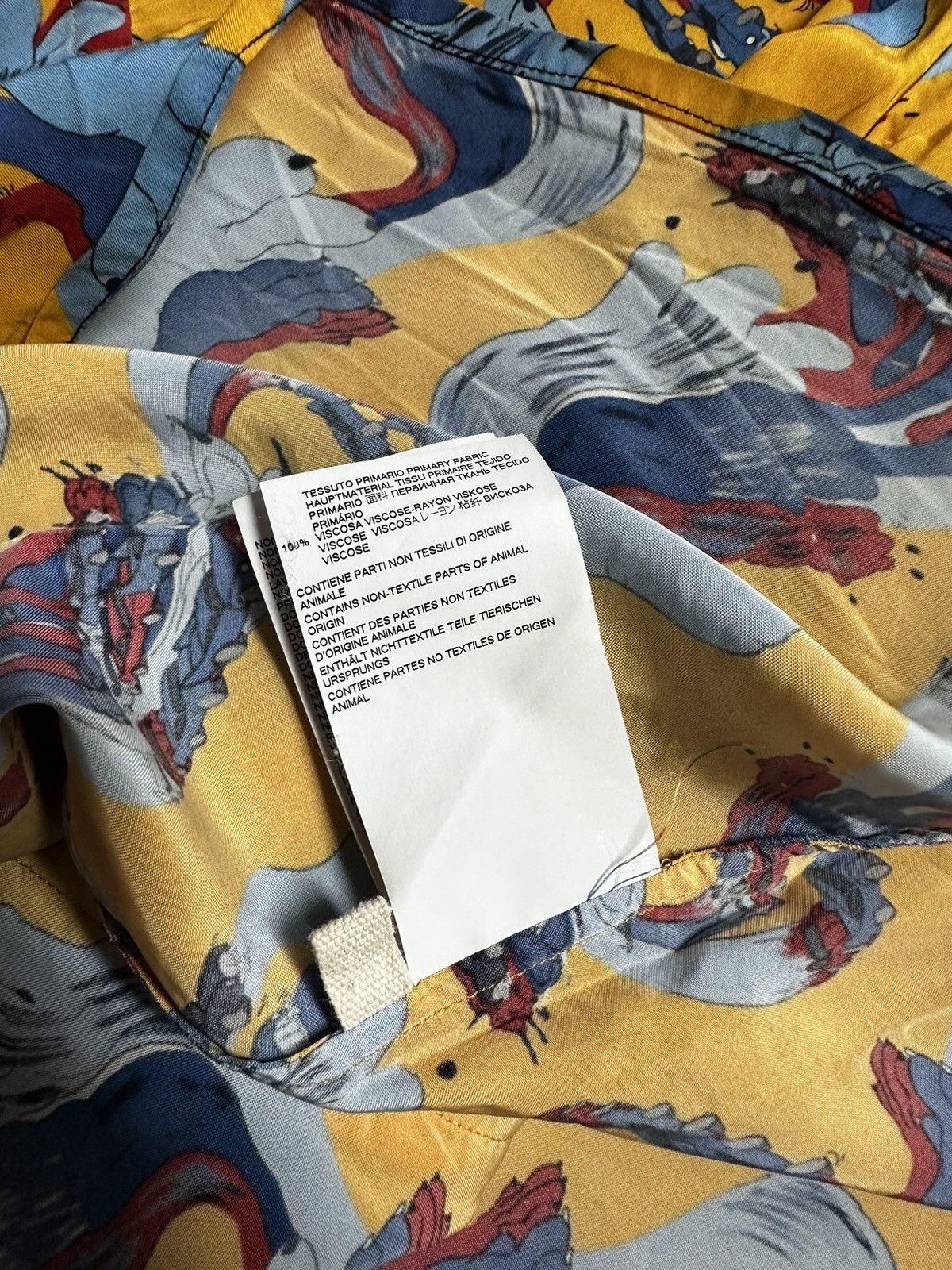 Marni Marni acid cars print viscose wrinkled shirt Size US M / EU 48-50 / 2 - 9 Thumbnail