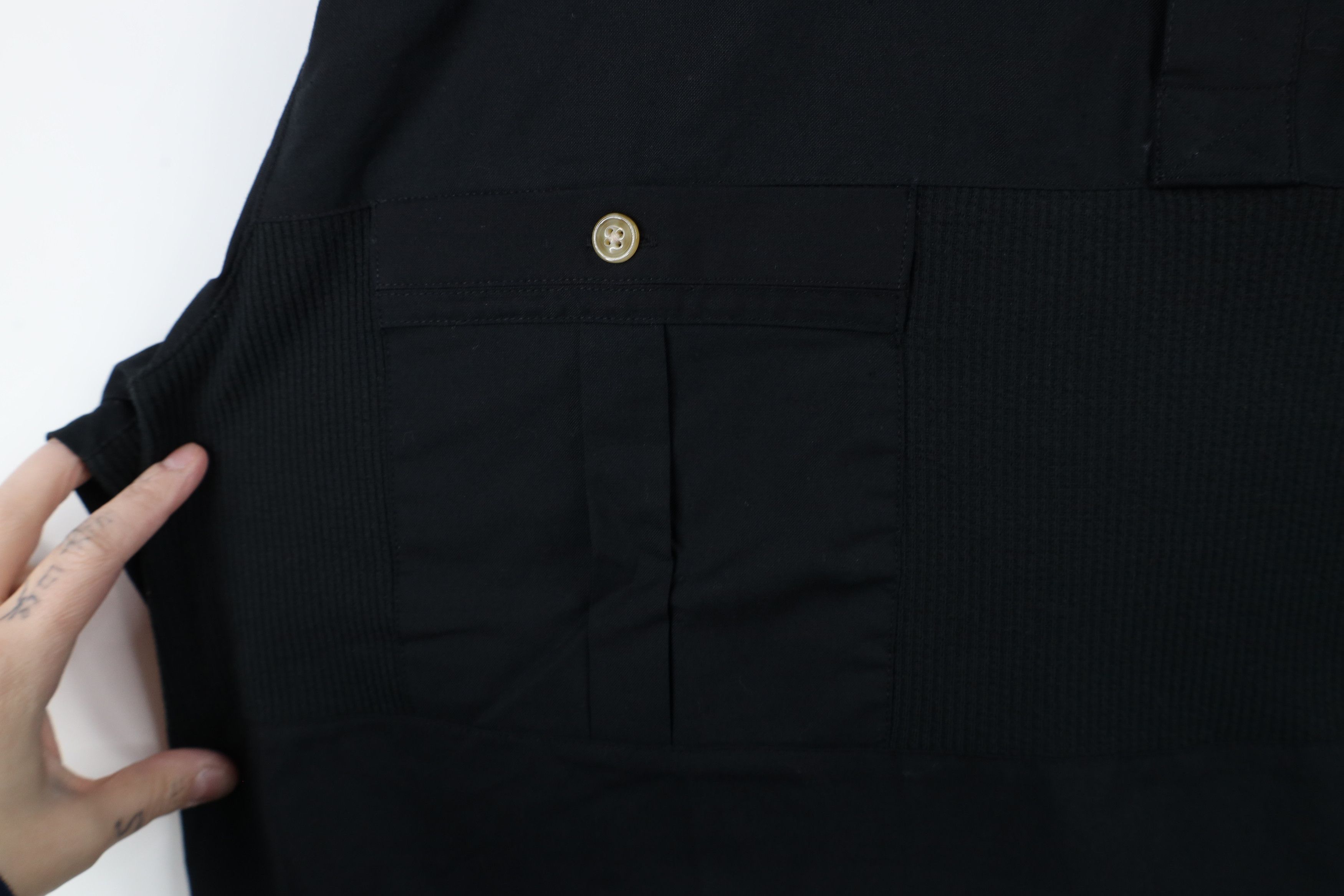 Vintage Vintage 90s Streetwear Short Sleeve Collared Pullover Shirt Size US XXL / EU 58 / 5 - 7 Thumbnail