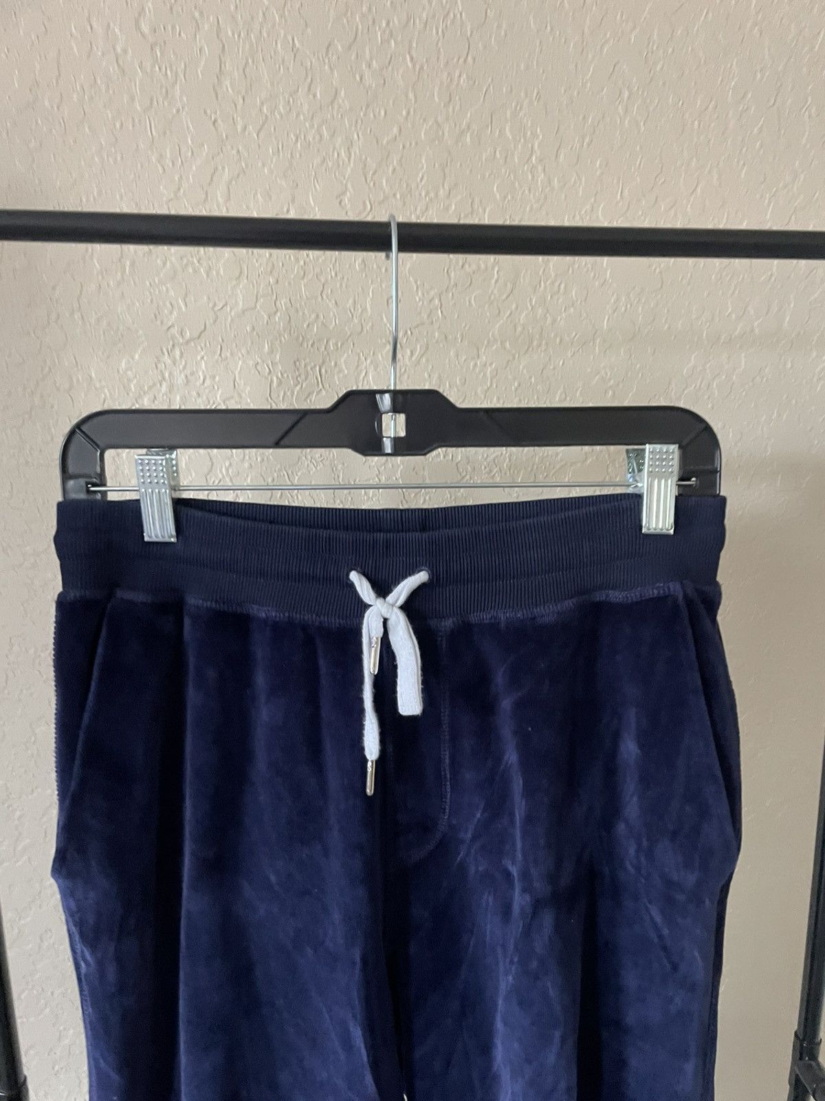 AMI Velour Cropped Drawstring joggers Size US 28 / EU 44 - 3 Thumbnail