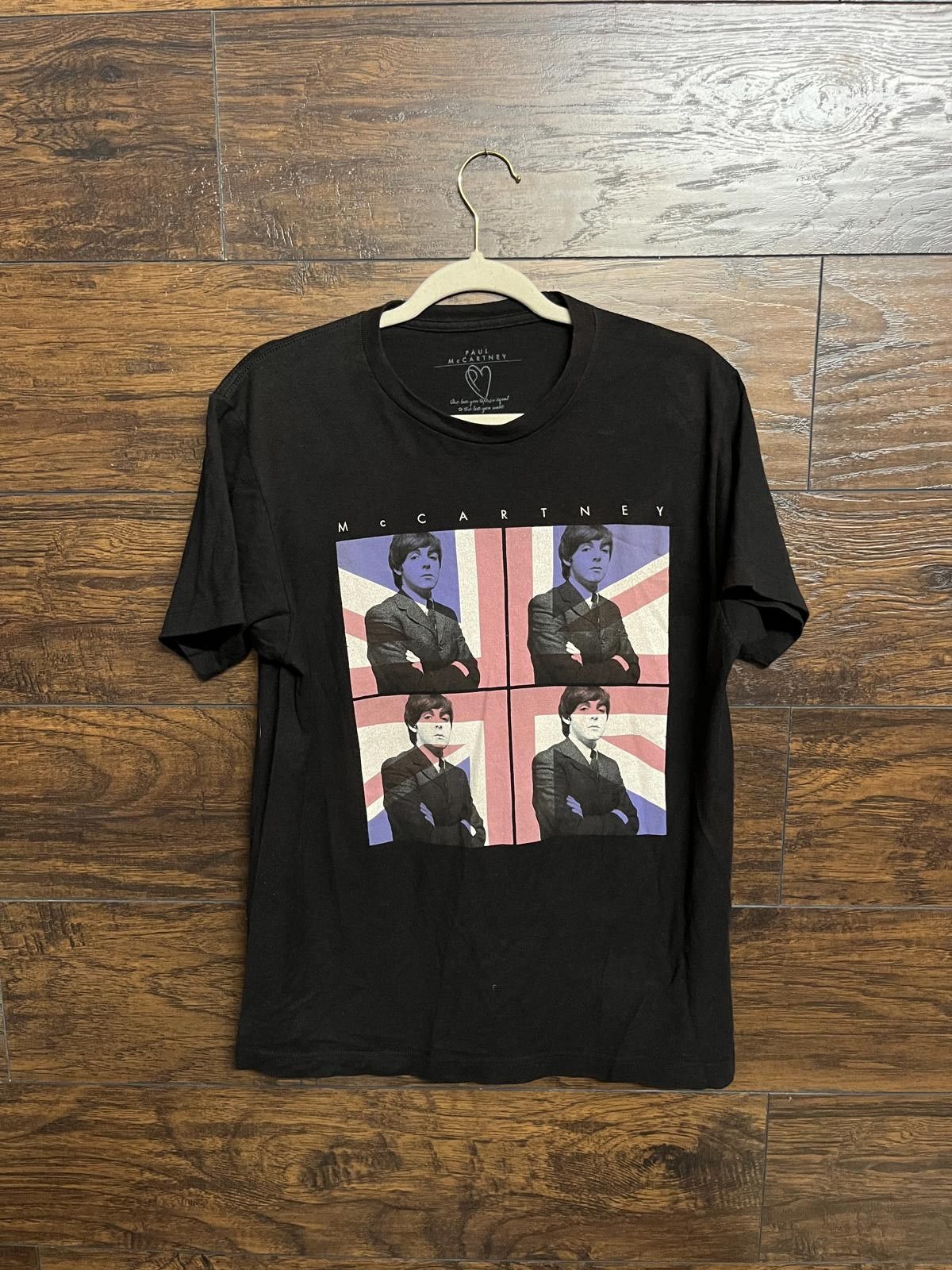 Designer PAUL Mccartney 2014 Tour Tee - Union Jack McCartney - M Size US M / EU 48-50 / 2 - 1 Thumbnail