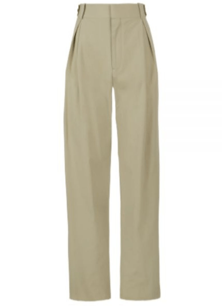 image of Bottega Veneta O1Loc1C0324 703115 Trousers In Beige, Women's (Size 26)