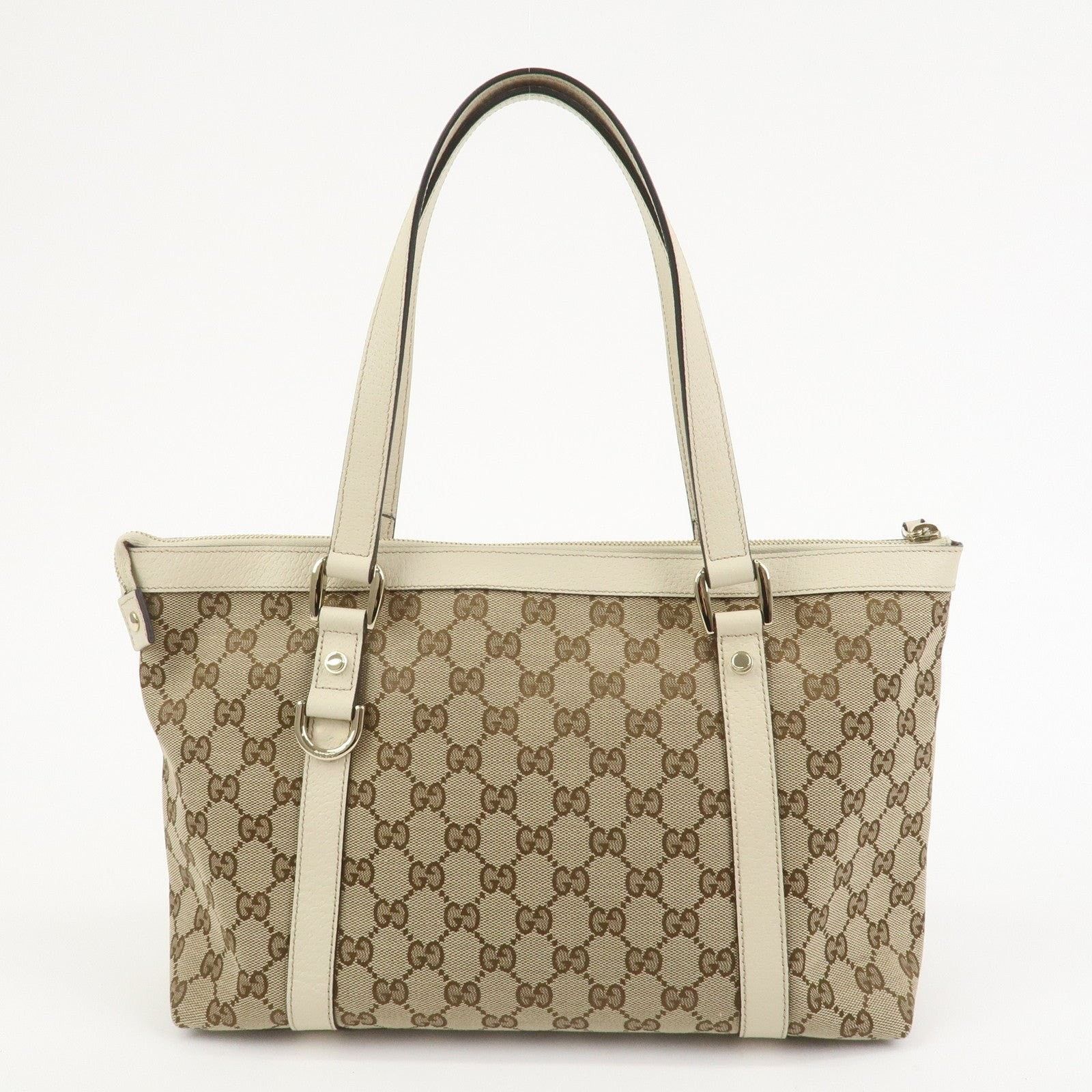 Gucci Gucci Abbey GG Supreme Tote Brown Size ONE SIZE - 2 Thumbnail