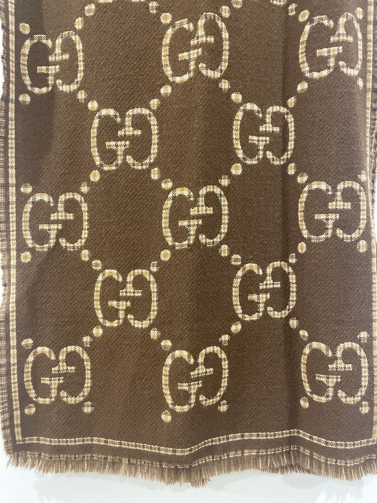 Gucci Gucci double sided wool scarf Size ONE SIZE - 5 Thumbnail