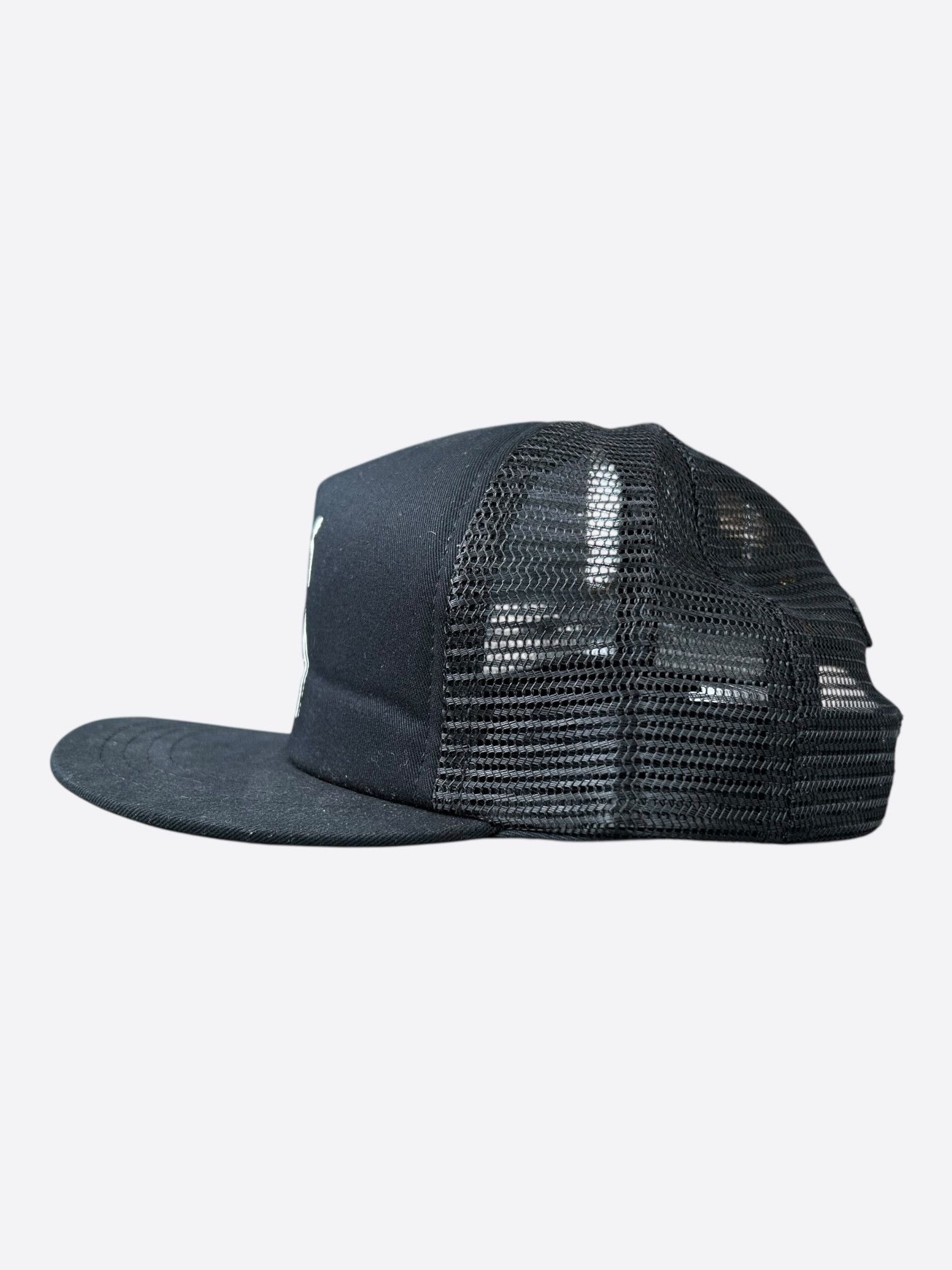 Chrome Hearts Chrome Hearts Black & White Sex Pistols Trucker Hat Size ONE SIZE - 2 Thumbnail